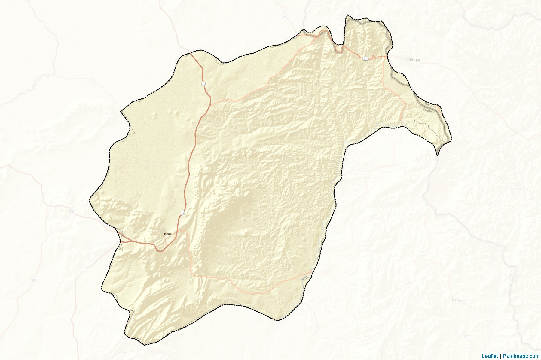 Muestras de recorte de mapas Isoka (Muchinga)-2