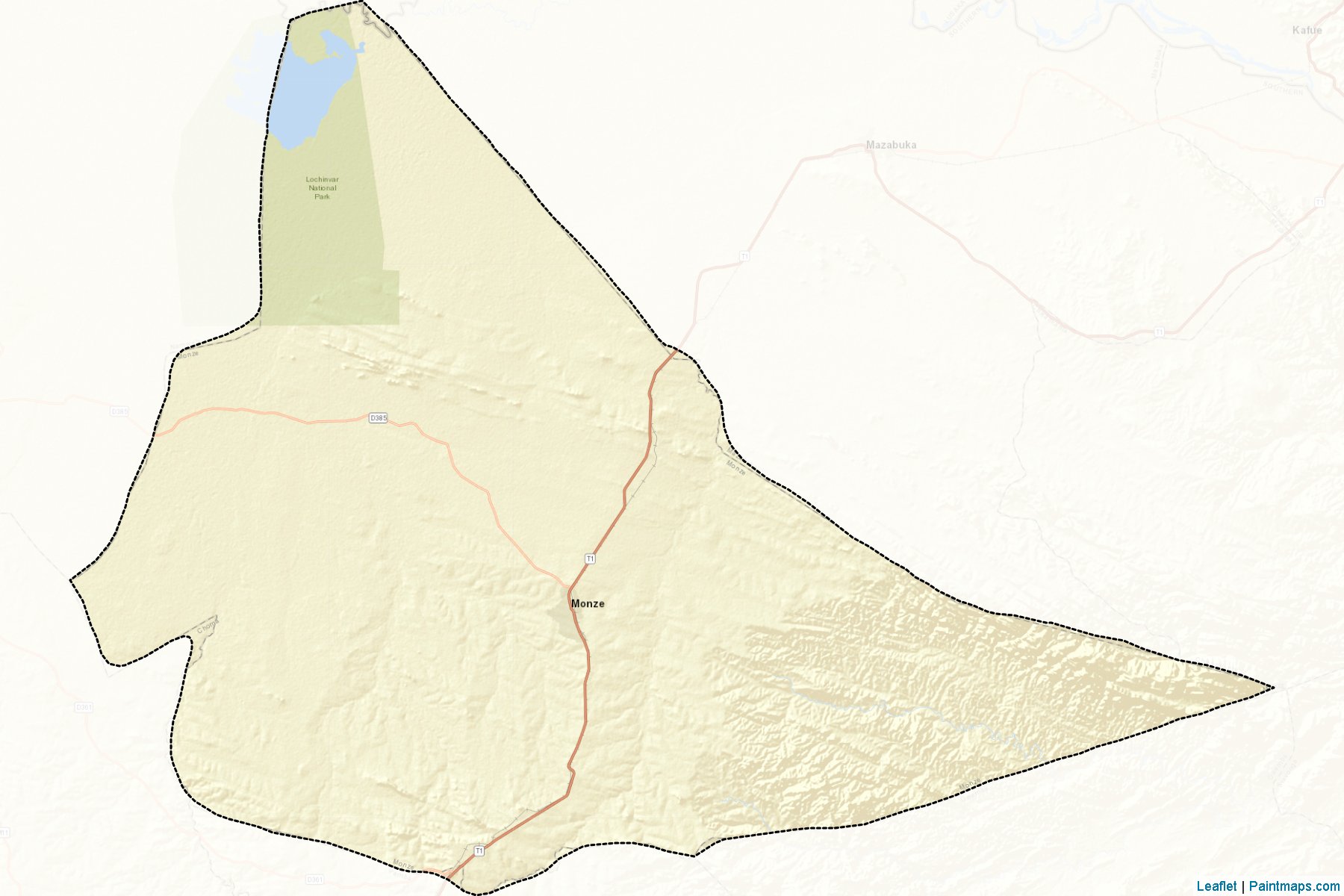 Muestras de recorte de mapas Monze (Southern)-2