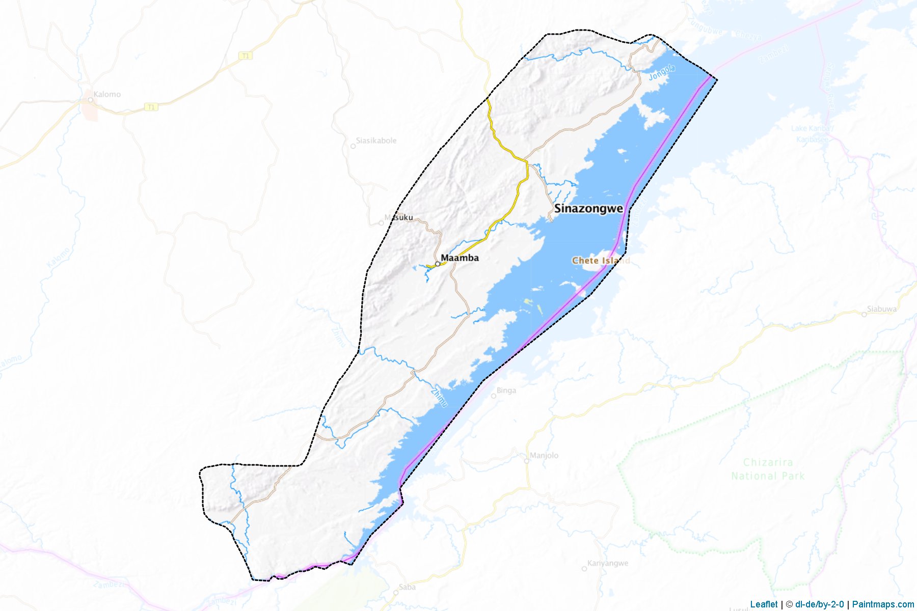 Sinazongwe (Southern) Map Cropping Samples-1