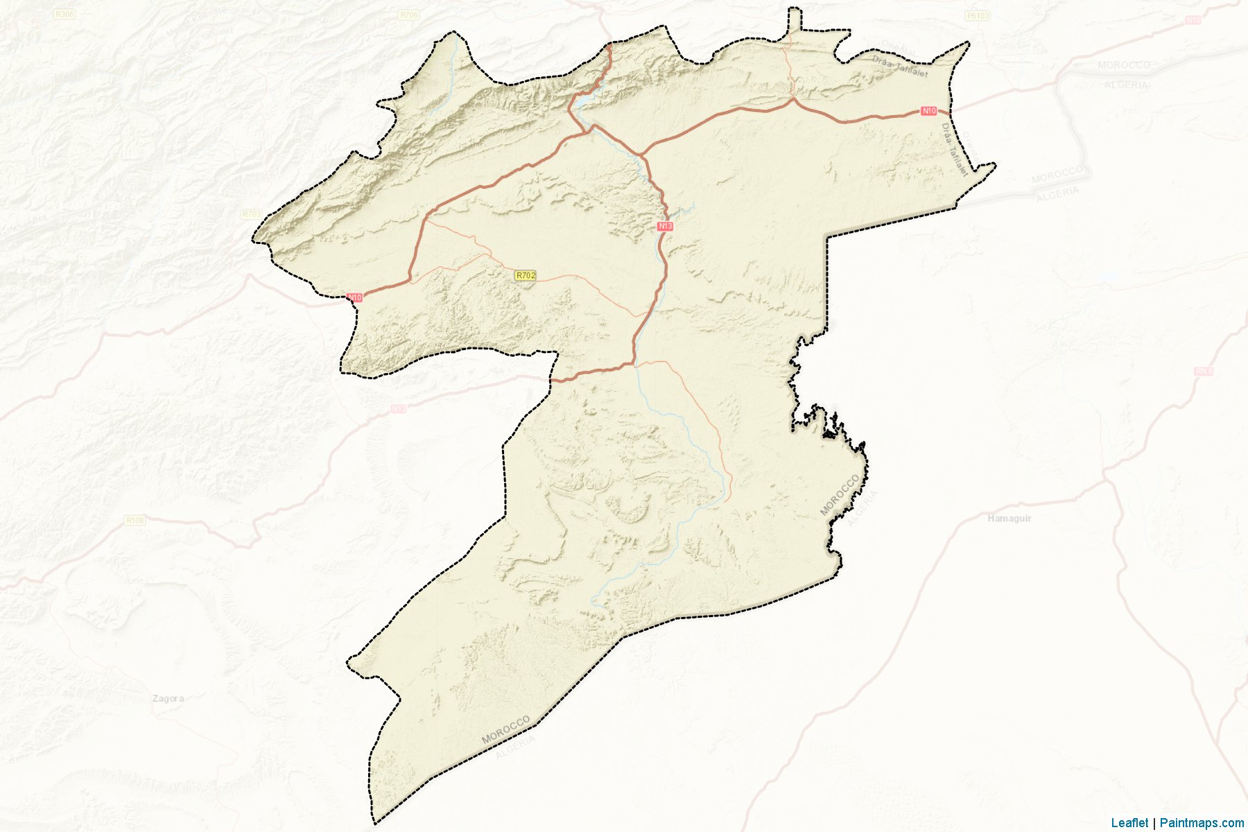 Er-Raşidiye (Dirâ-Tafilalit) Haritası Örnekleri-2