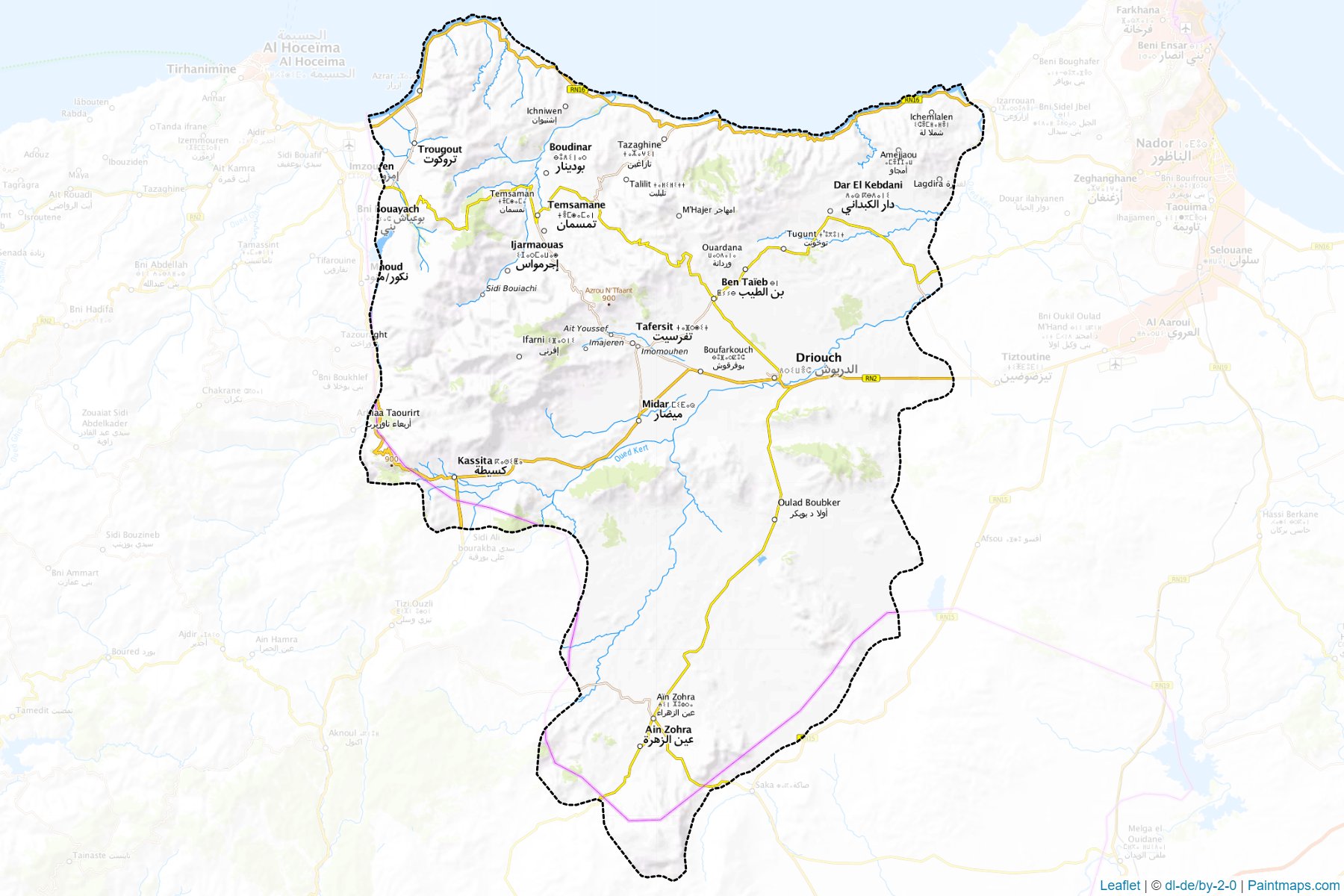 Driveş (Doğu) Haritası Örnekleri-1