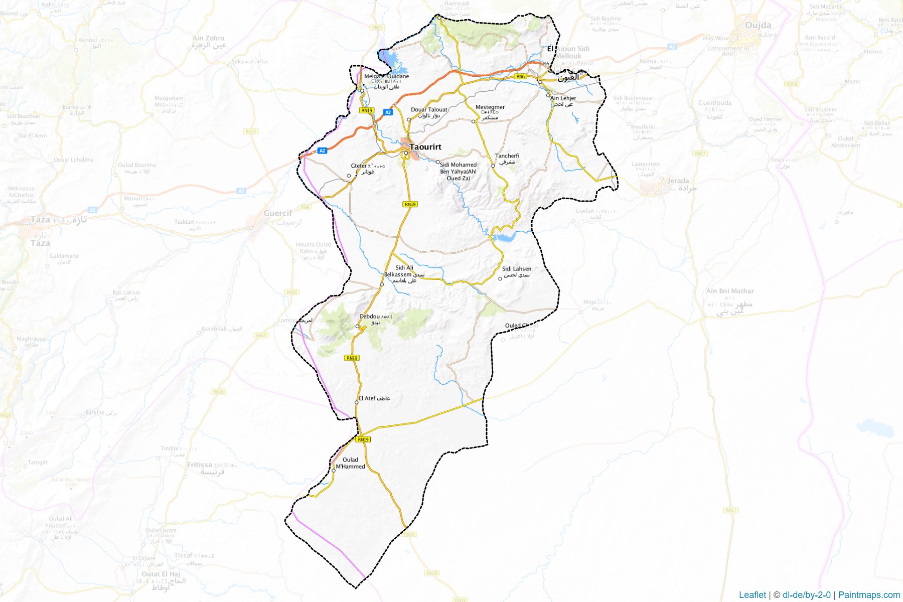 Tavrirt (Doğu) Haritası Örnekleri-1