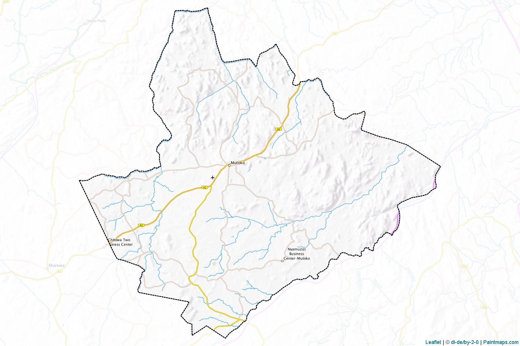 Mutoko (Mashonaland East) Map Cropping Samples-1