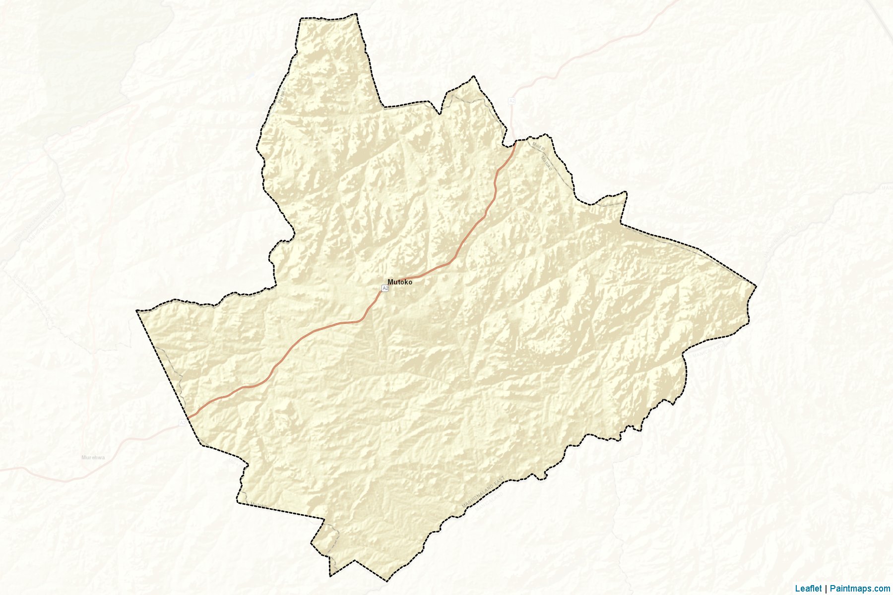 Mutoko (Mashonaland East) Map Cropping Samples-2