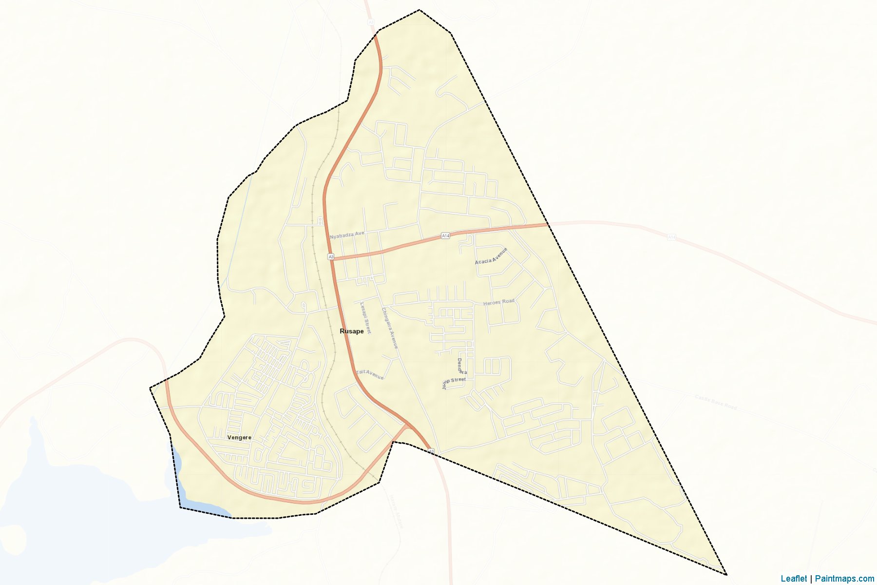 Muestras de recorte de mapas Rusape Urban (Manicaland)-2