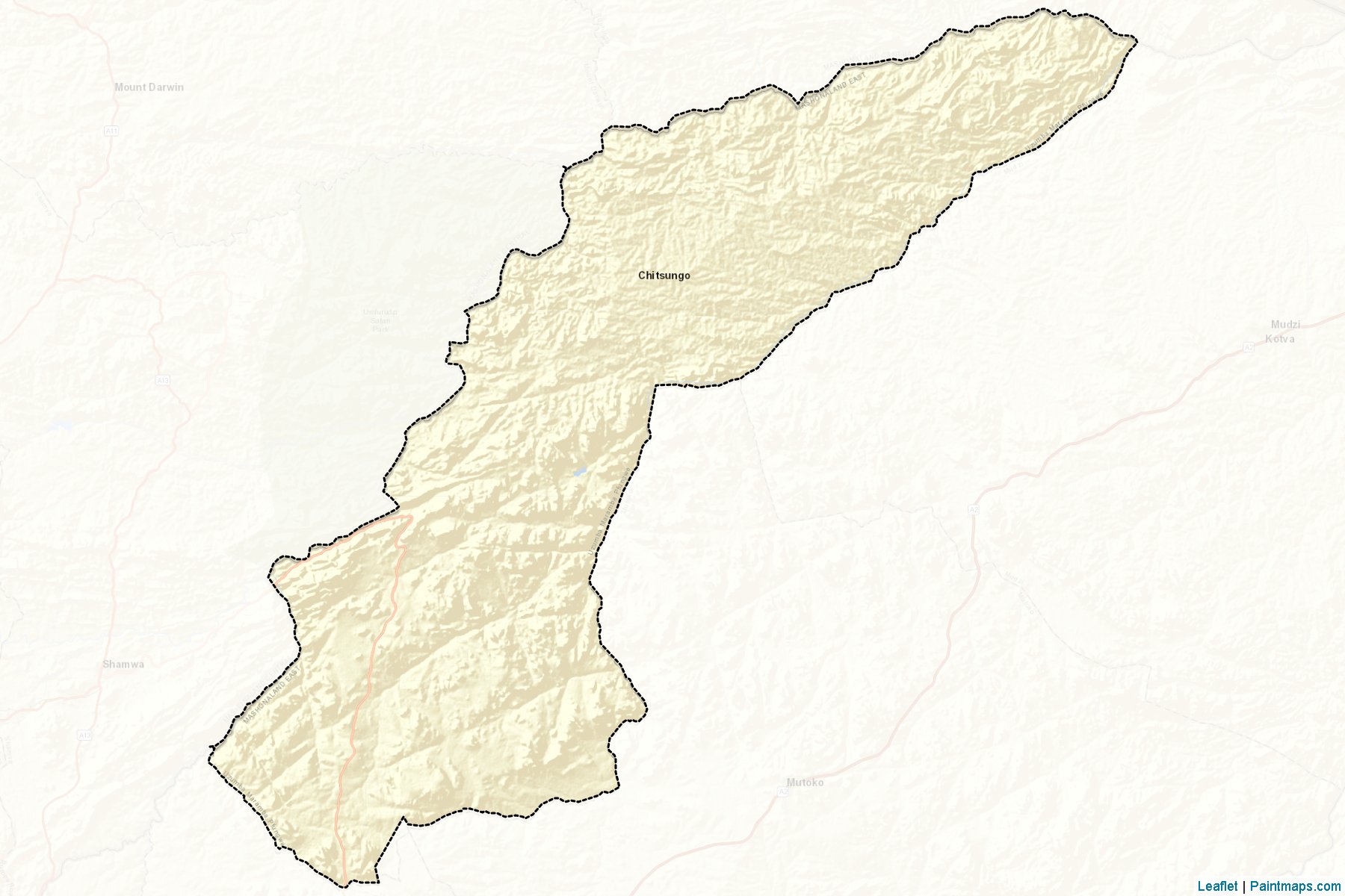 Uzumba Maramba Pfungwe (Mashonaland East) Map Cropping Samples-2