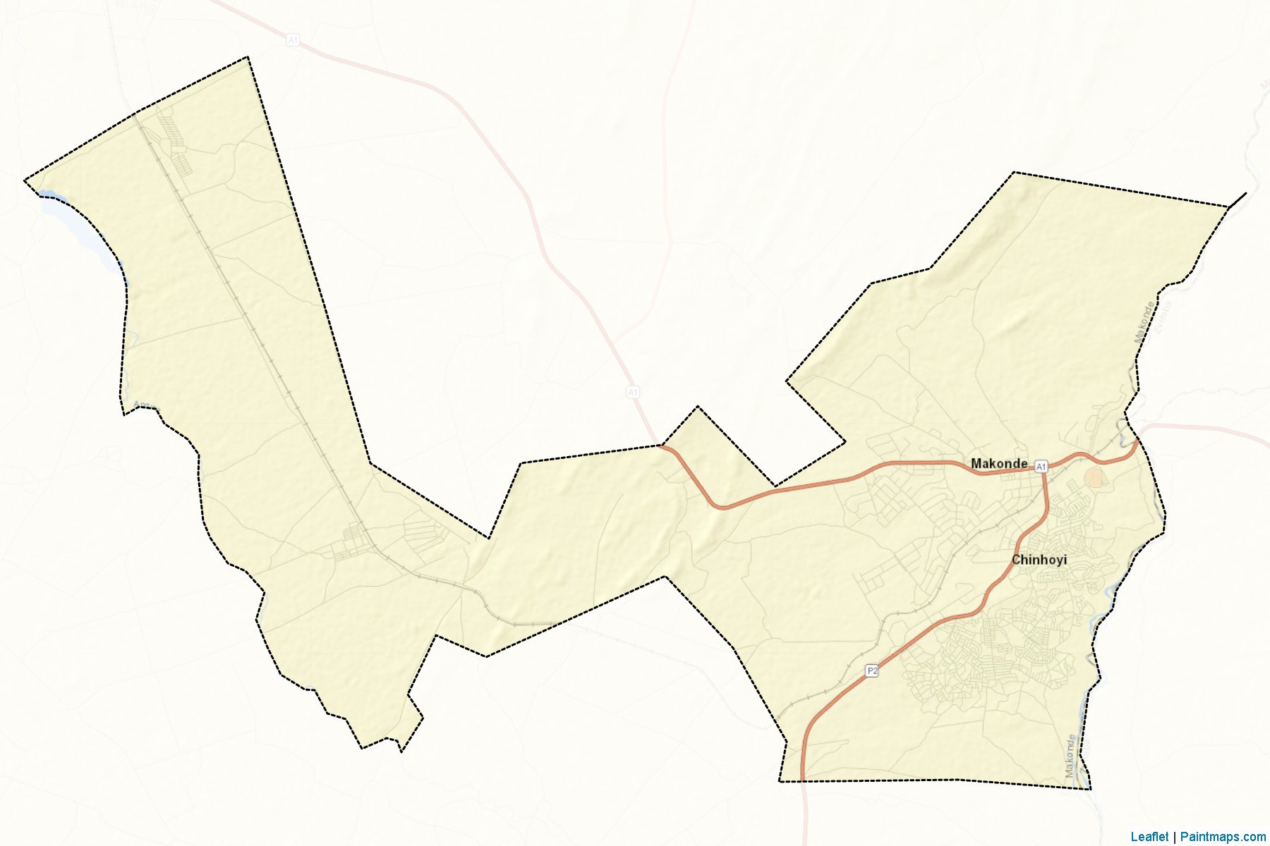 Chinhoyi Urban (Mashonaland West) Map Cropping Samples-2