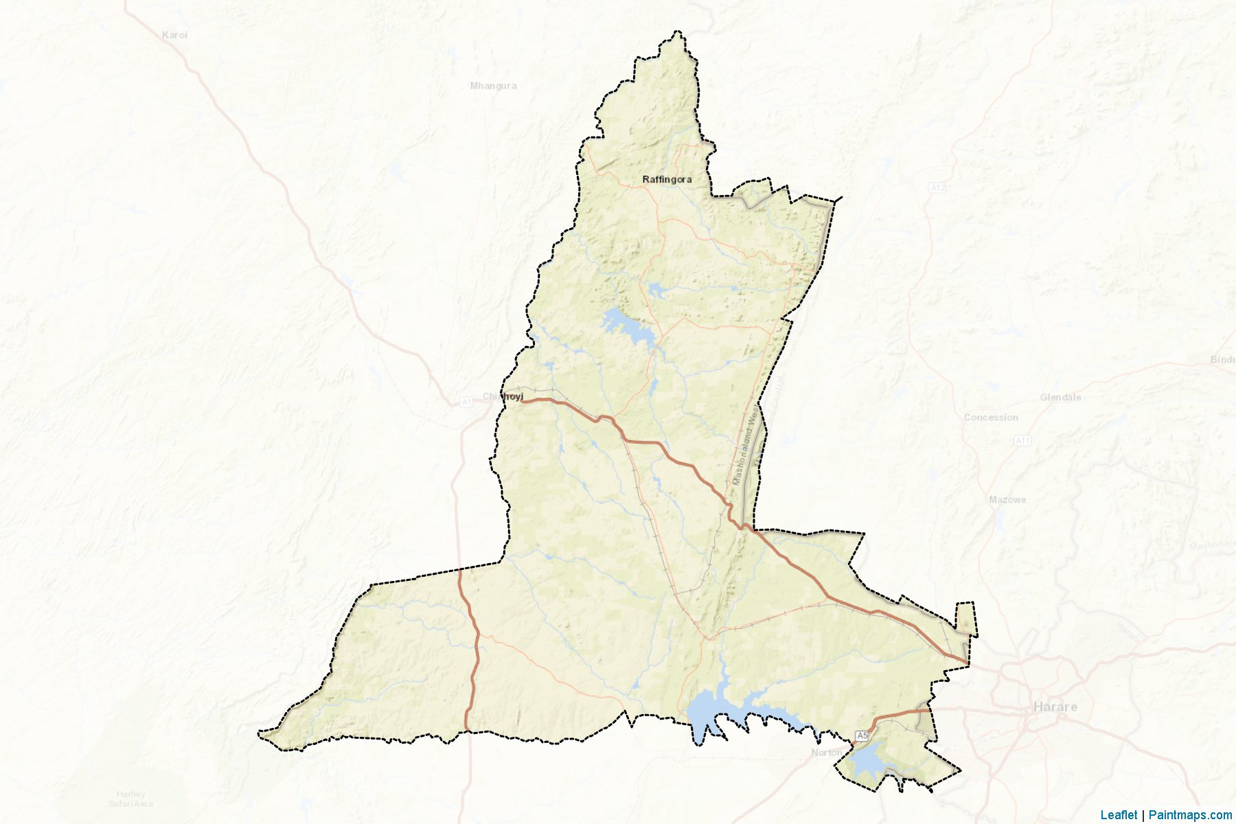 Zvimba (Mashonaland West) Map Cropping Samples-2