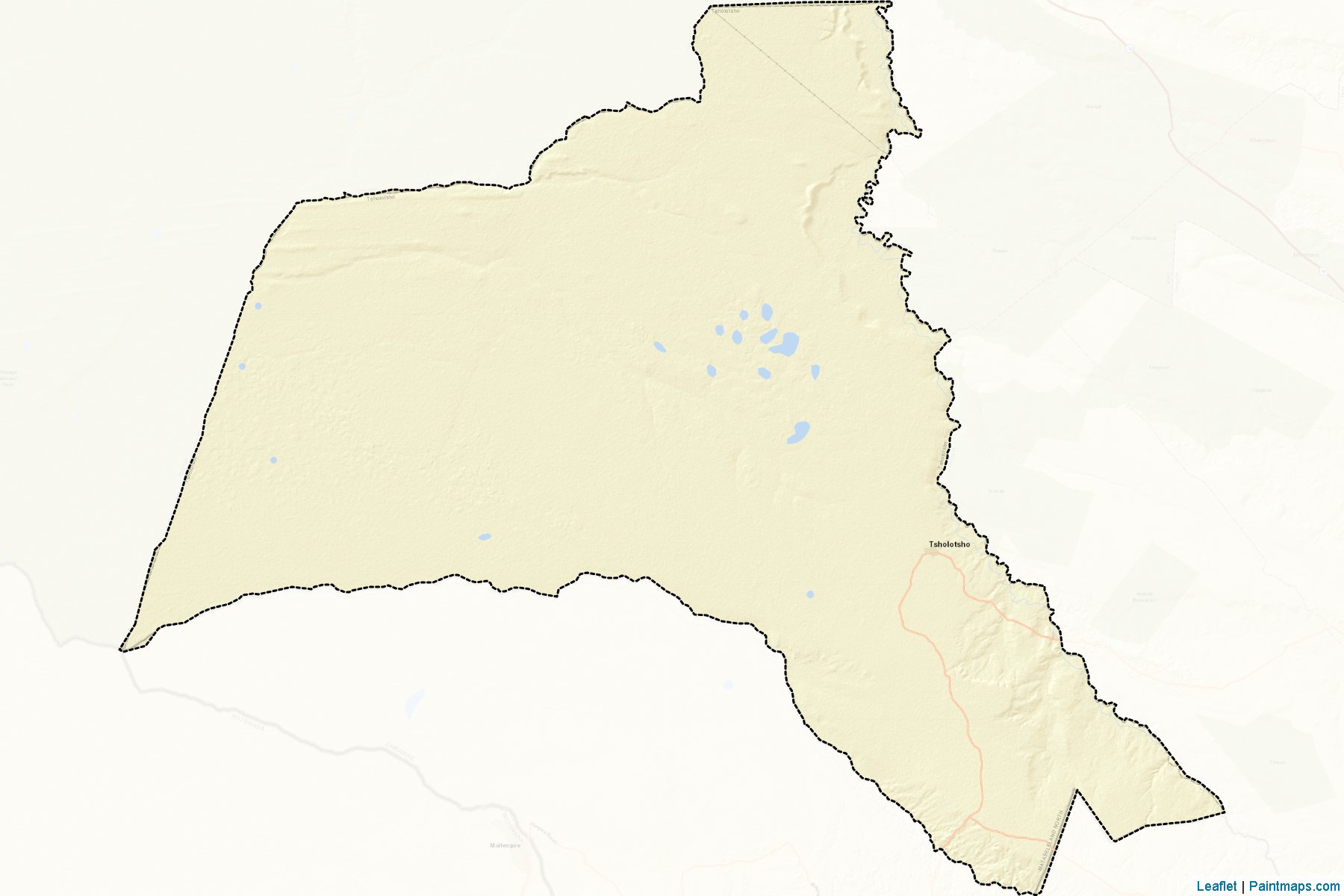 Tsholotsho (Matabeleland North) Map Cropping Samples-2