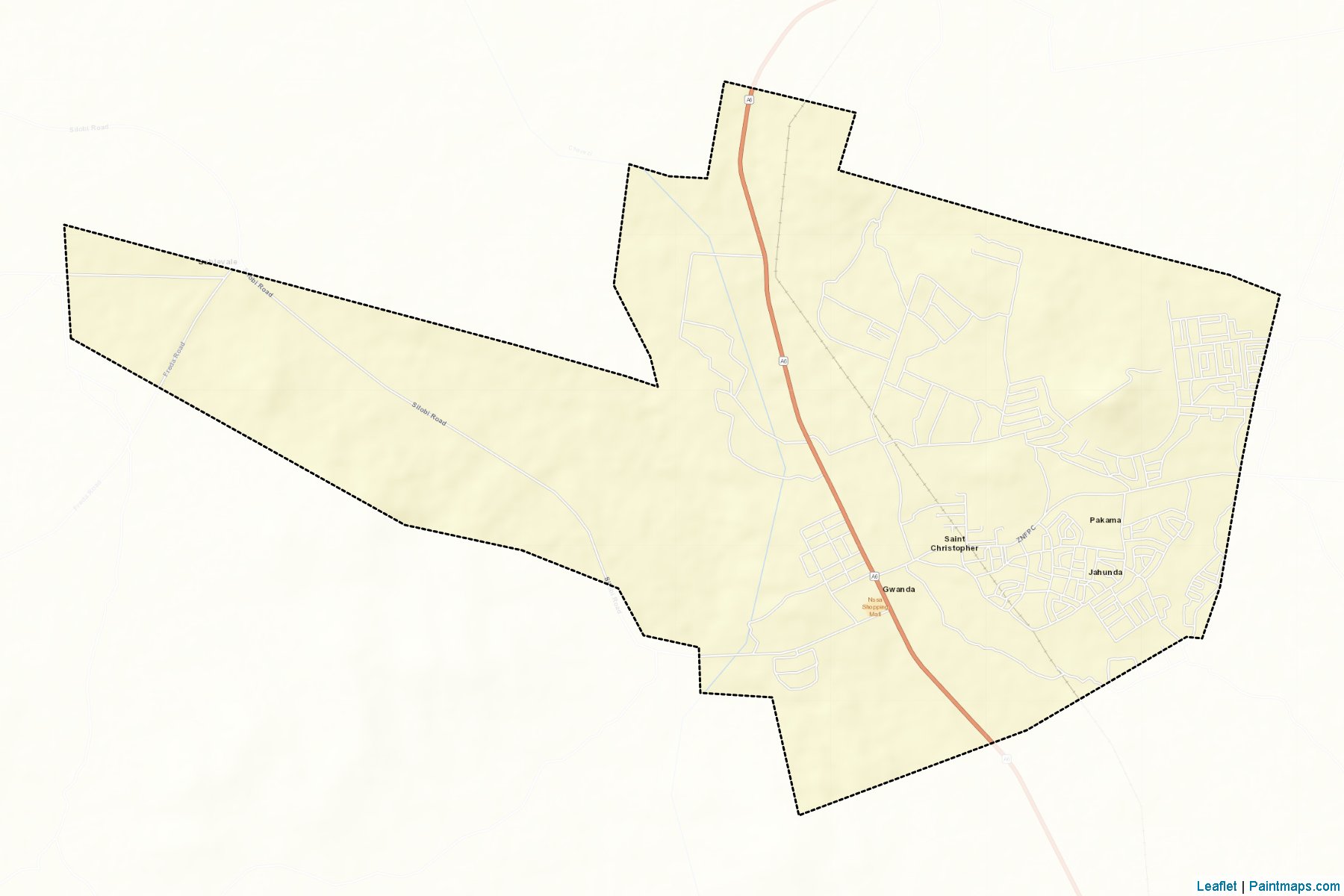 Gwanda Urban (Matabeleland South) Map Cropping Samples-2