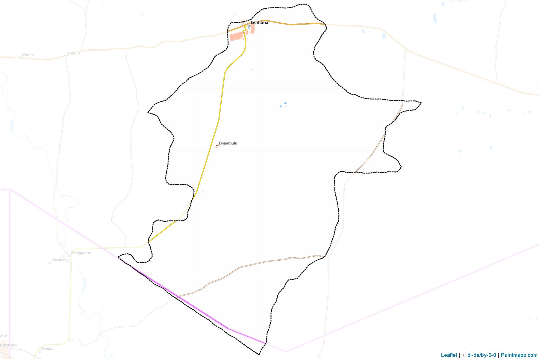 Eenhana (Ohangwena) Map Cropping Samples-1