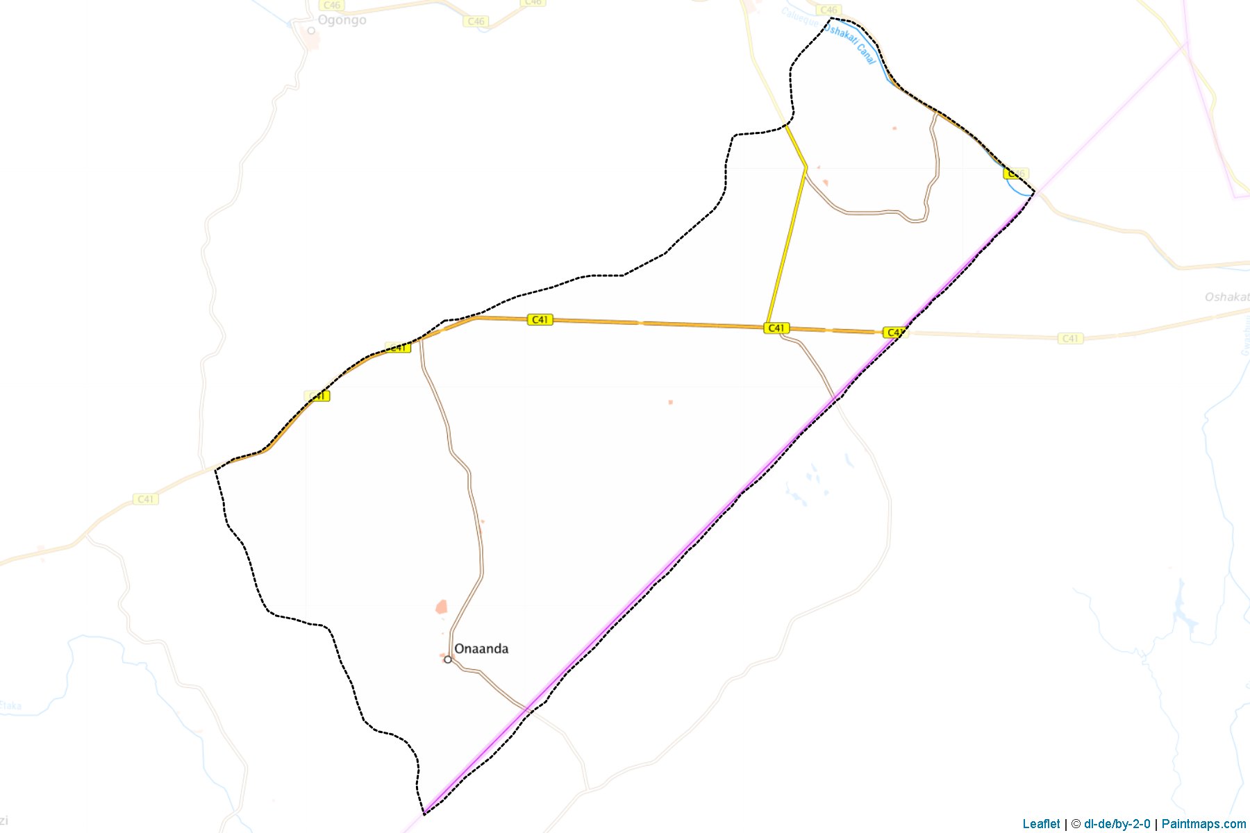 Muestras de recorte de mapas Elim (Omusati)-1