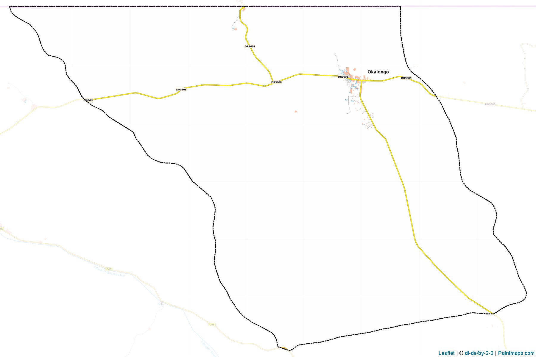 Muestras de recorte de mapas Okalongo (Omusati)-1