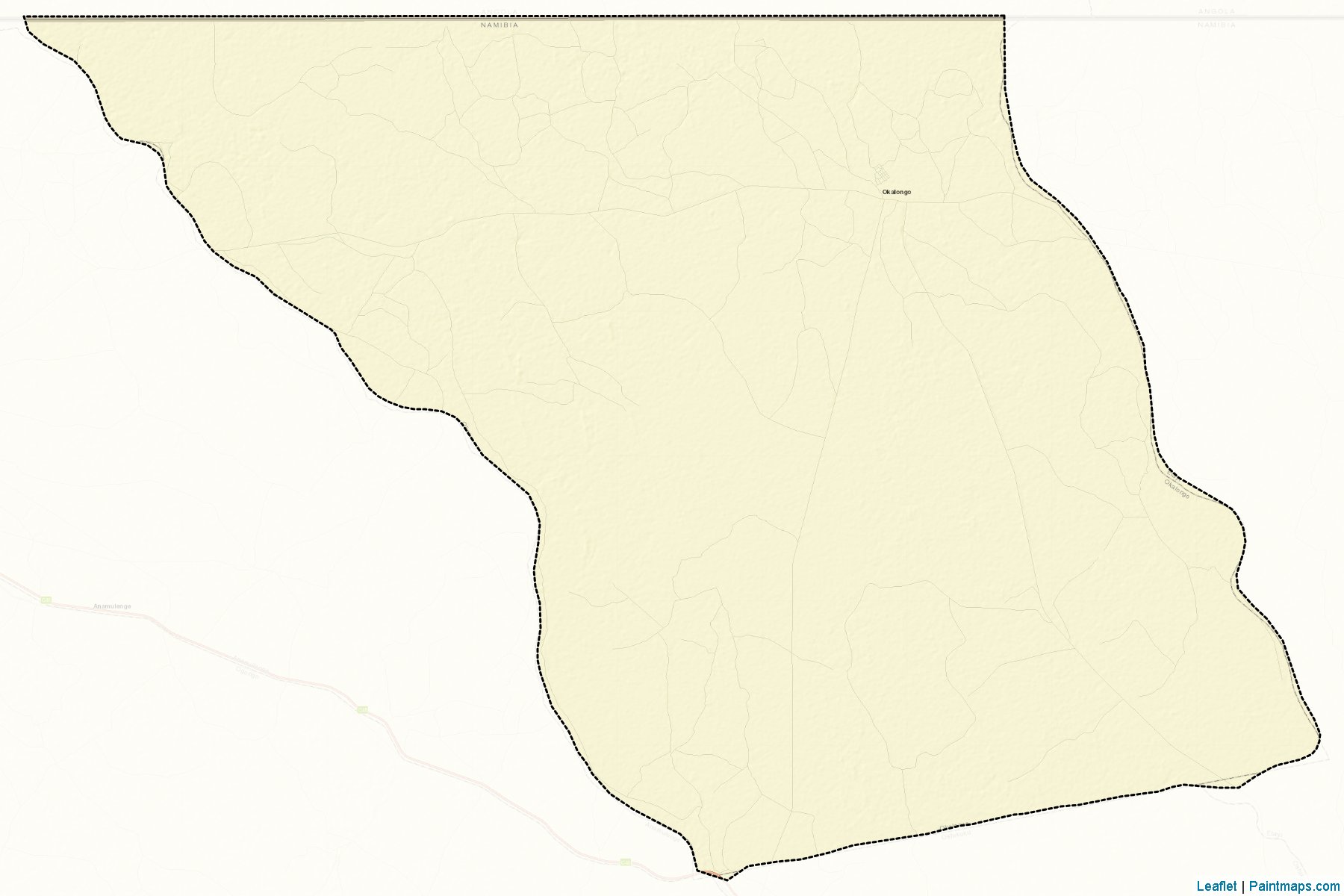 Muestras de recorte de mapas Okalongo (Omusati)-2