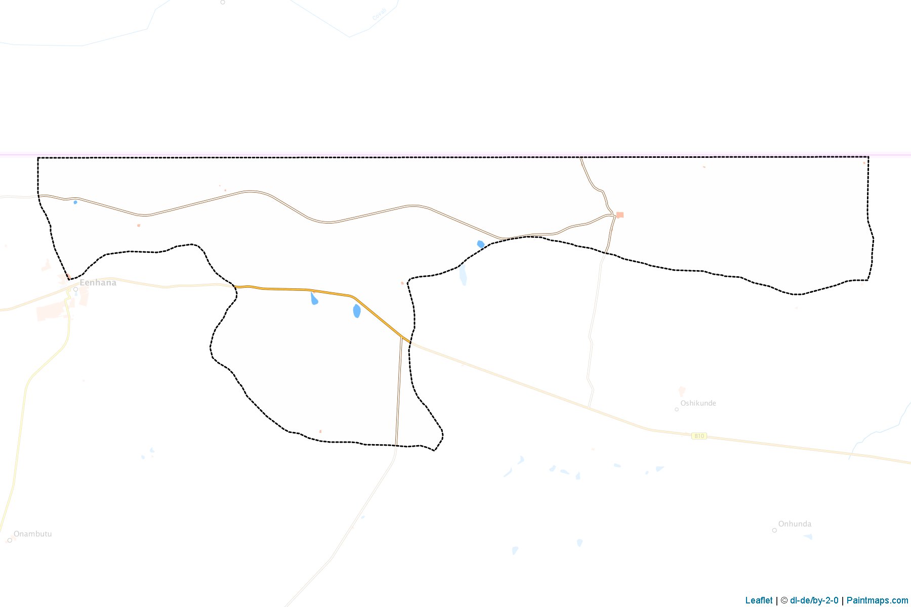 Muestras de recorte de mapas Omundaungilo (Ohangwena)-1