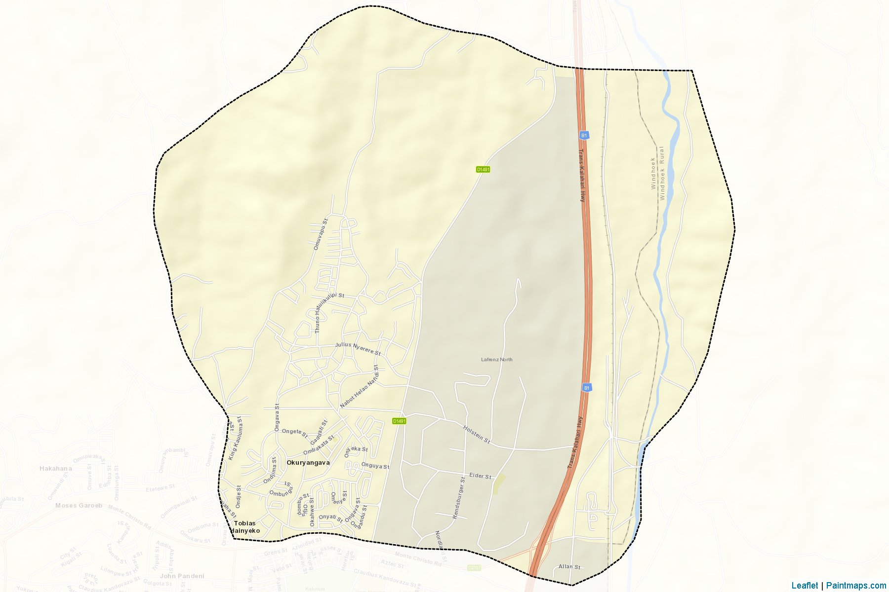 Muestras de recorte de mapas Tobias Hainyeko (Khomas)-2