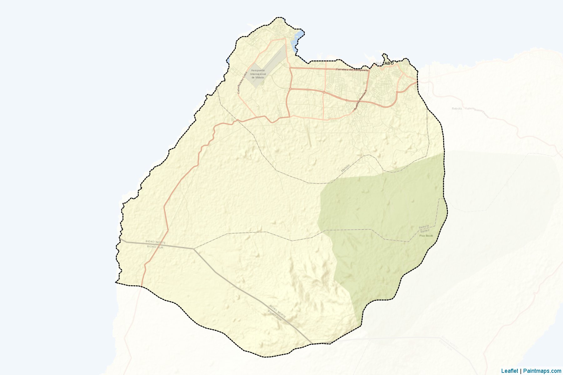 Malabo (Bioko Norte) Map Cropping Samples-2