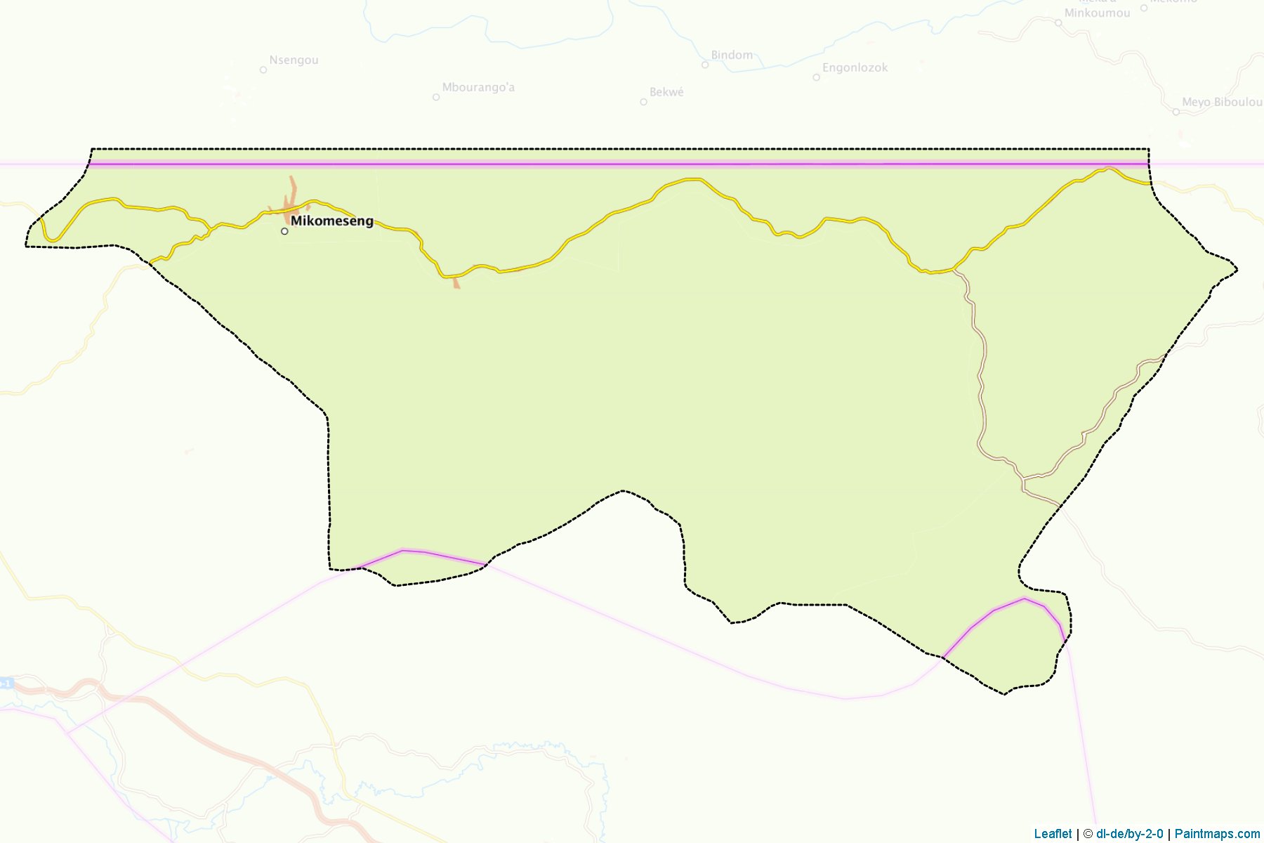 Micomeseng (Kié-Ntem Province) Map Cropping Samples-1