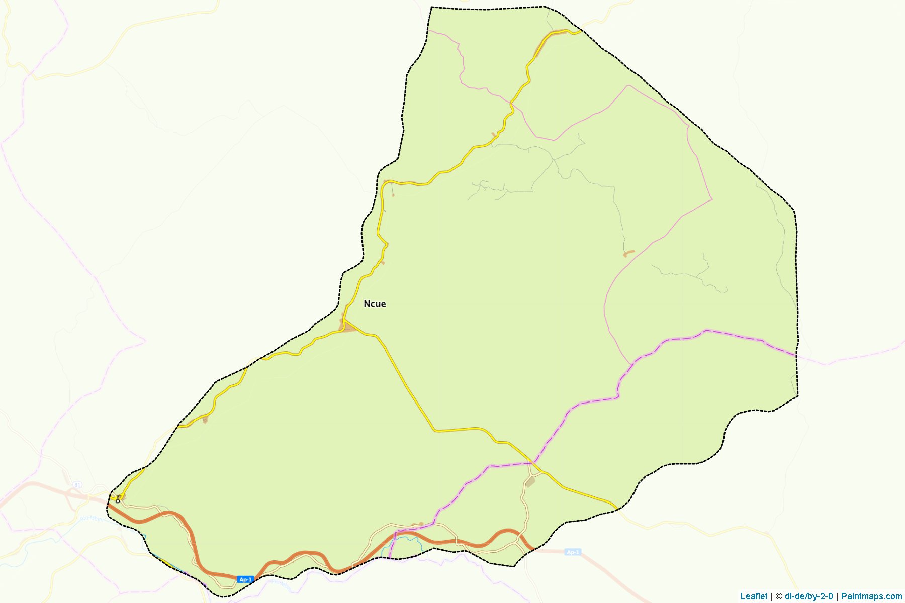 Nkue (Kié-Ntem Province) Map Cropping Samples-1