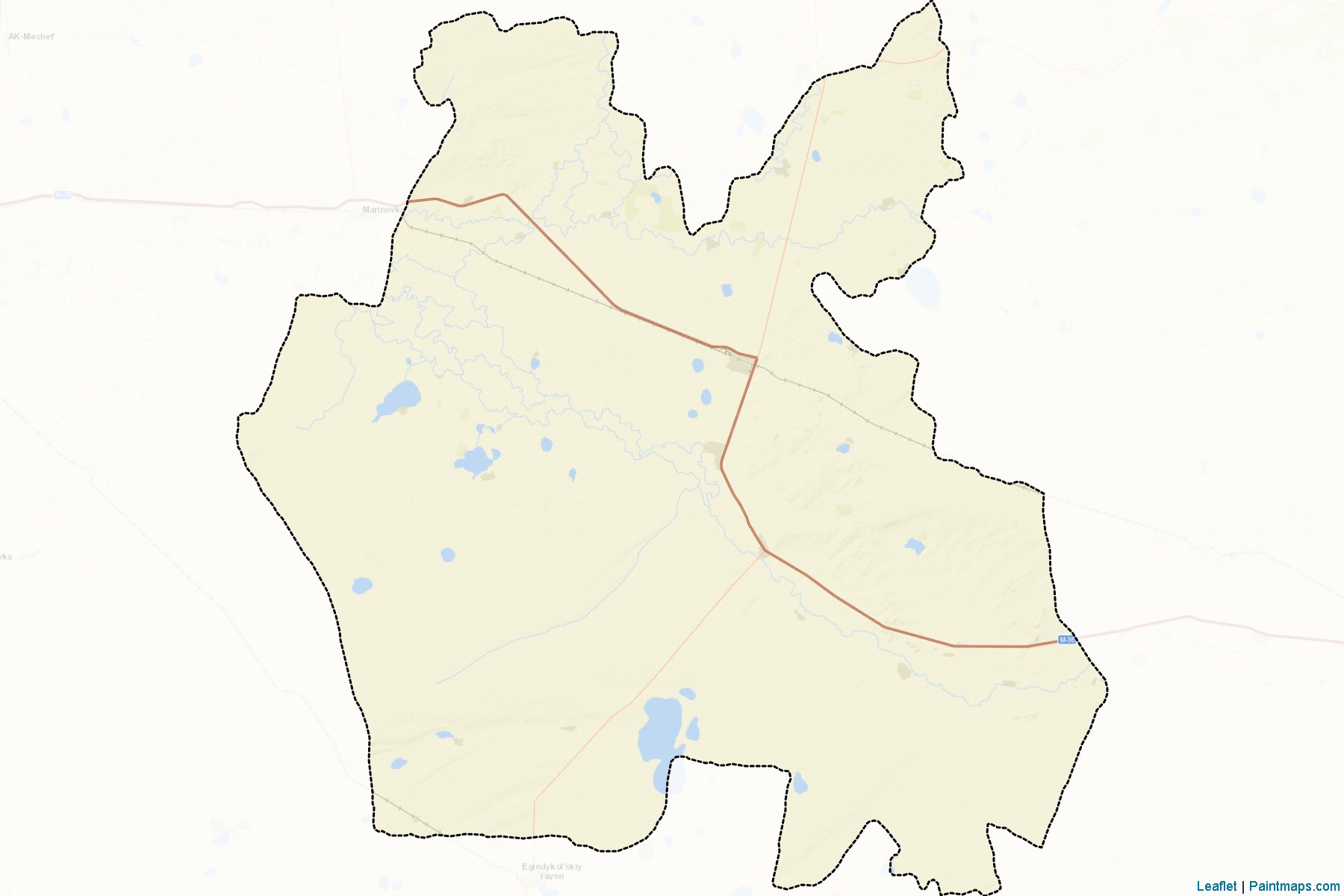 Muestras de recorte de mapas Astrakhansiy (Aqmola)-2