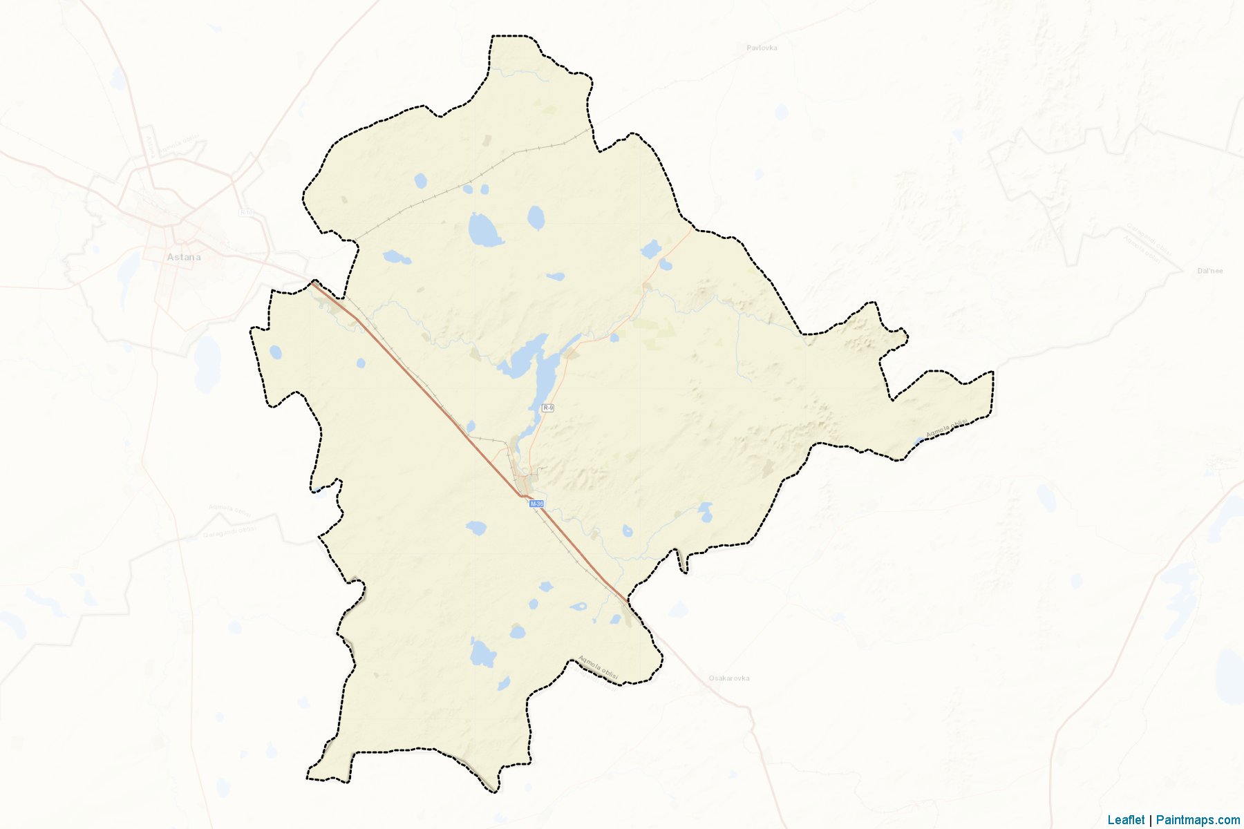 Arshalynskiy (Aqmola) Map Cropping Samples-2