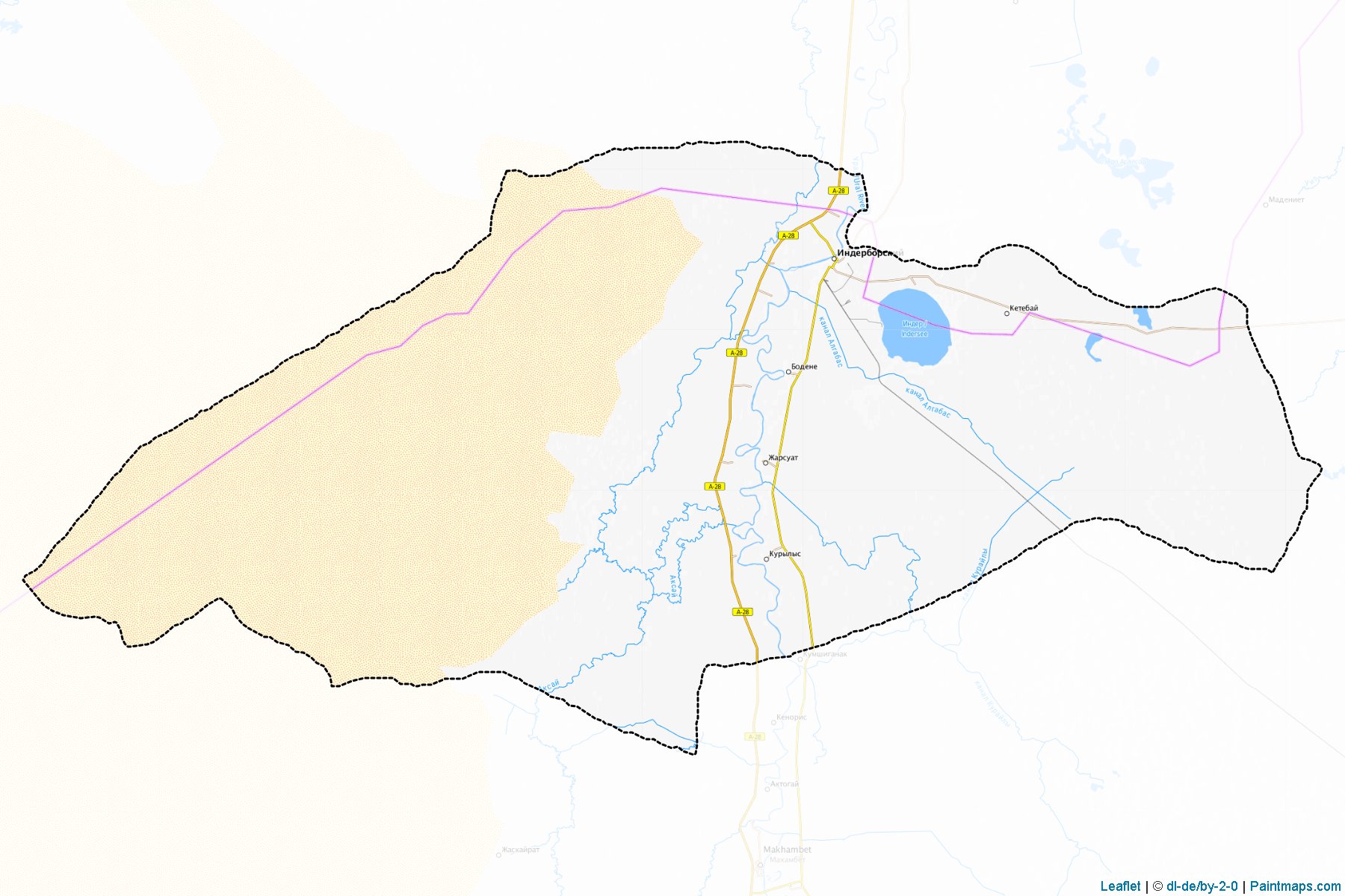 Muestras de recorte de mapas Inderskiy (Atyrau)-1