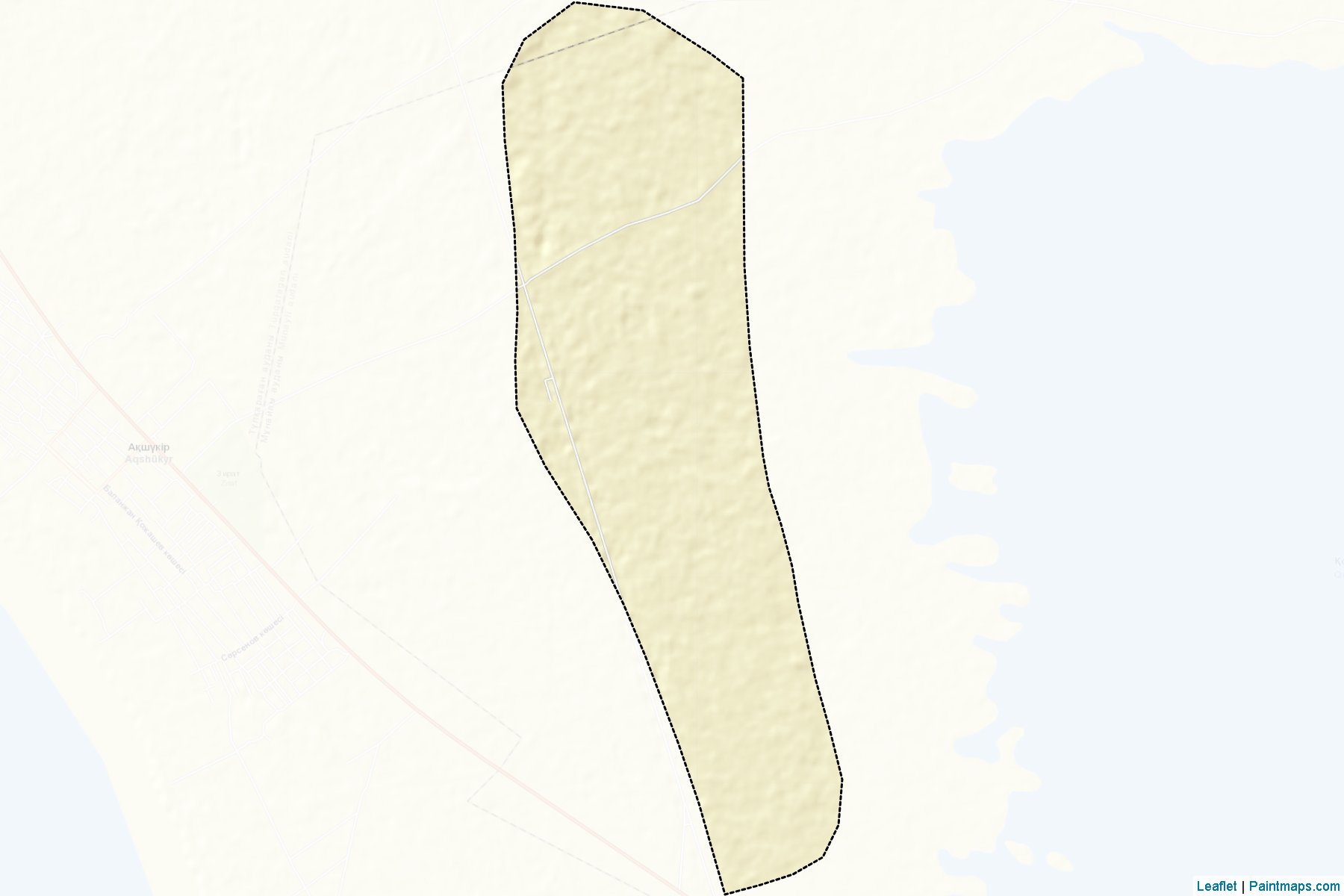 Muestras de recorte de mapas Aqtau (Mangghystau)-2