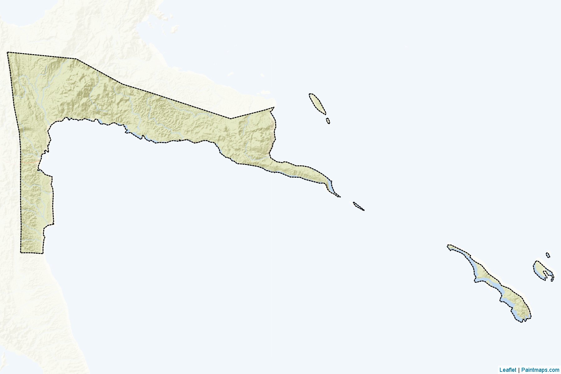 Halmahera Tengah (North Maluku) Map Cropping Samples-2