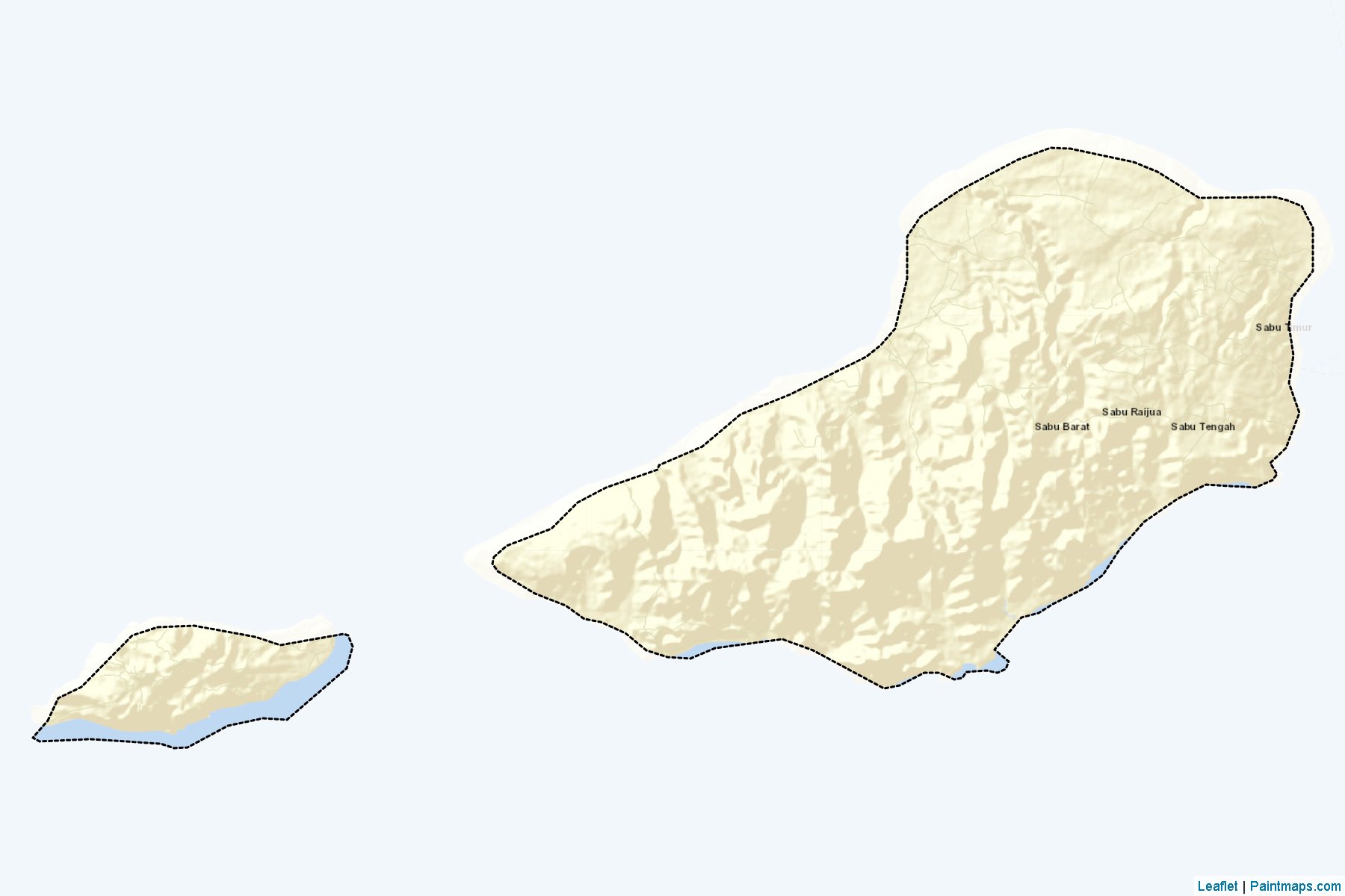 Sabu Raijua (East Nusa Tenggara) Map Cropping Samples-2