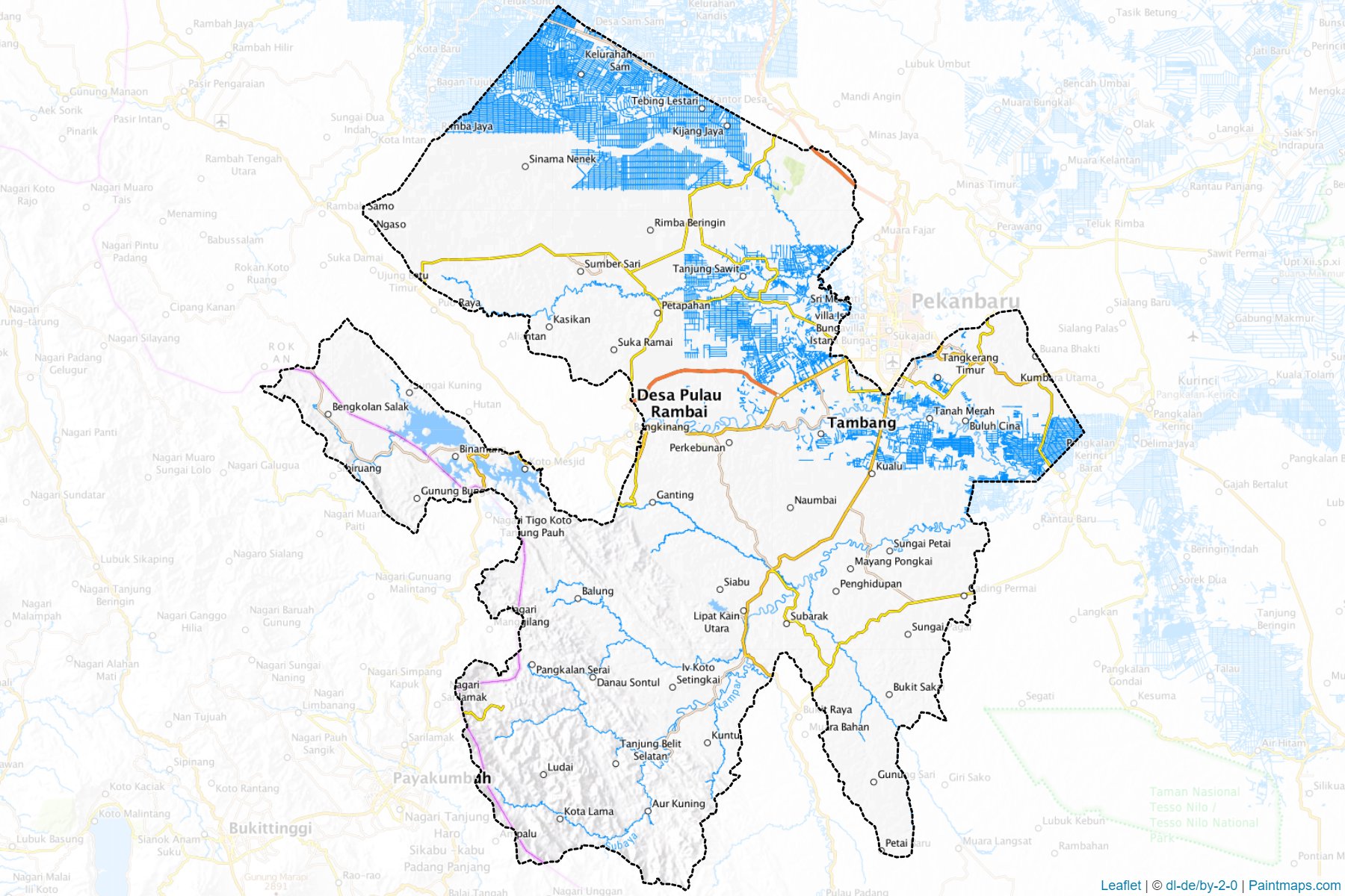 Kampar (Riau) Map Cropping Samples-1