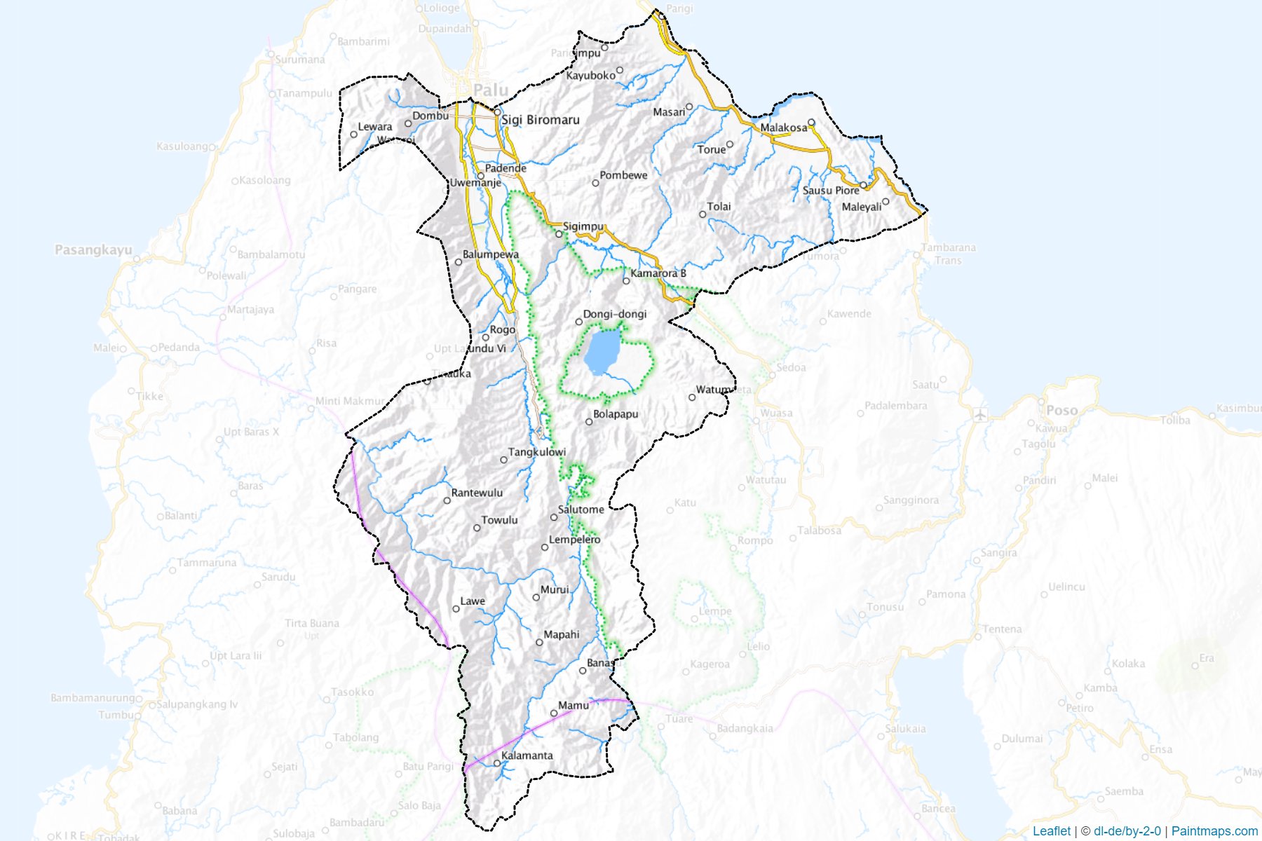 Muestras de recorte de mapas Sigi (Sulawesi Tengah)-1