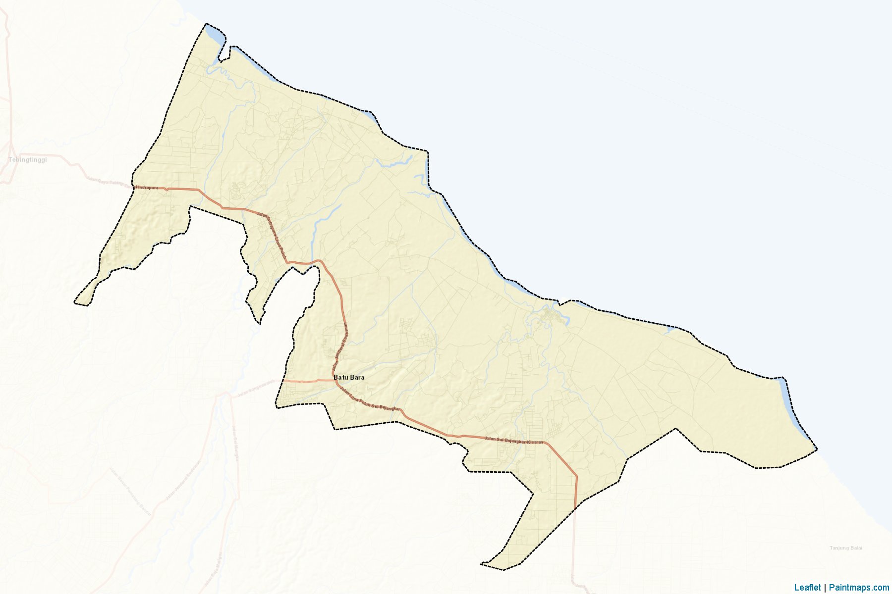 Batu Bara (North Sumatra) Map Cropping Samples-2