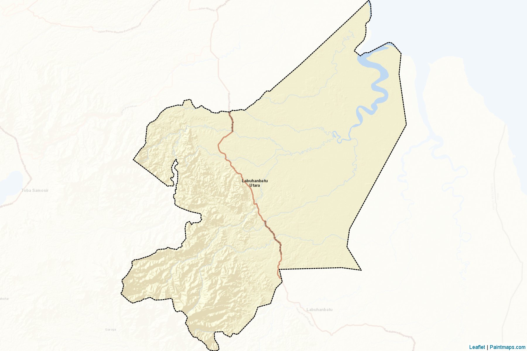 Labuhanbatu Utara (North Sumatra) Map Cropping Samples-2