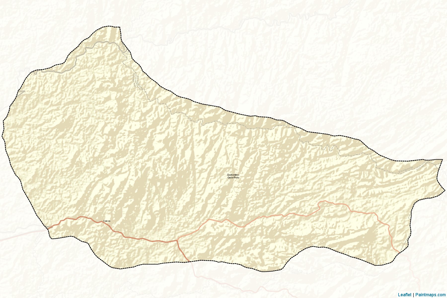 Golungo Alto (Cuanza Norte Bölgesi) Haritası Örnekleri-2