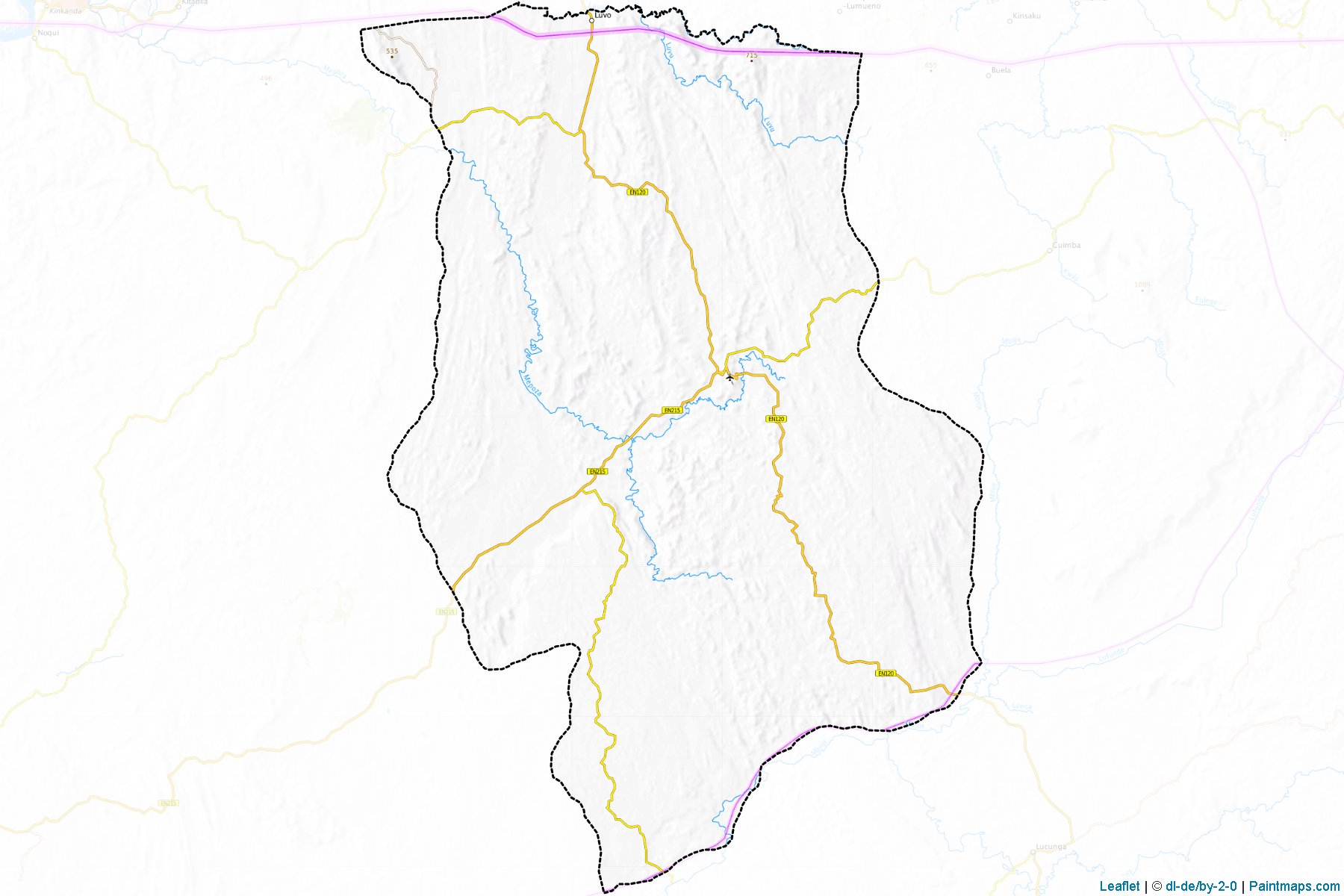 M'Banza Congo (Zaire) Map Cropping Samples-1