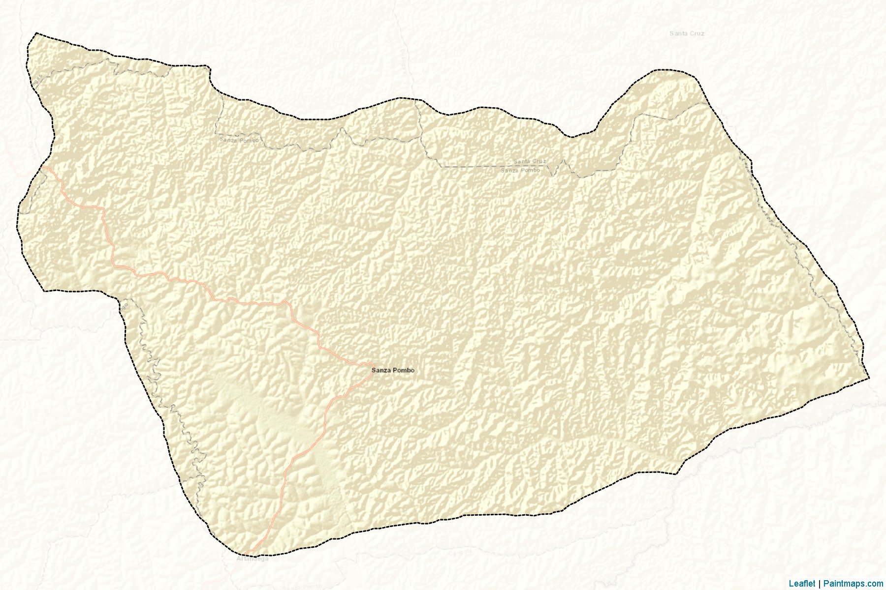 Muestras de recorte de mapas Sanza Pombo (Uíge)-2