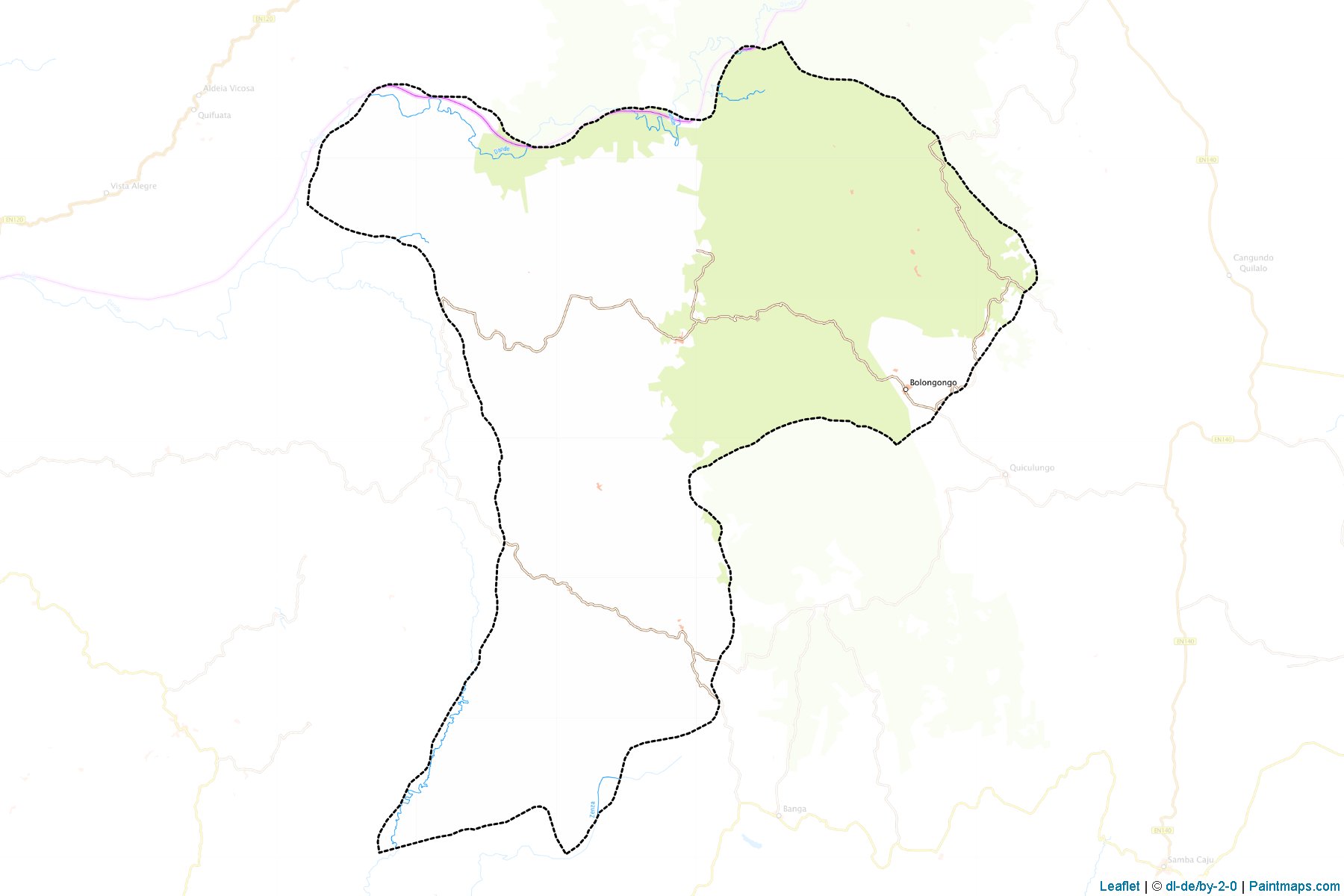 Muestras de recorte de mapas Bolongongo (Cuanza Norte)-1