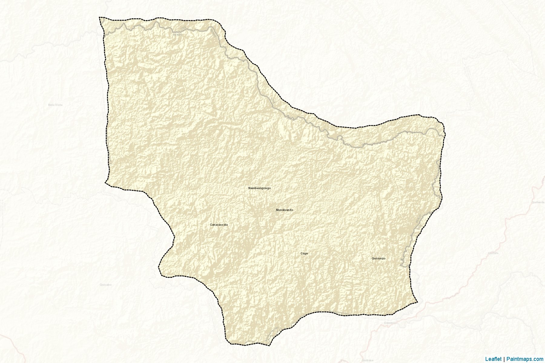 Muestras de recorte de mapas Nambuangongo (Bengo)-2