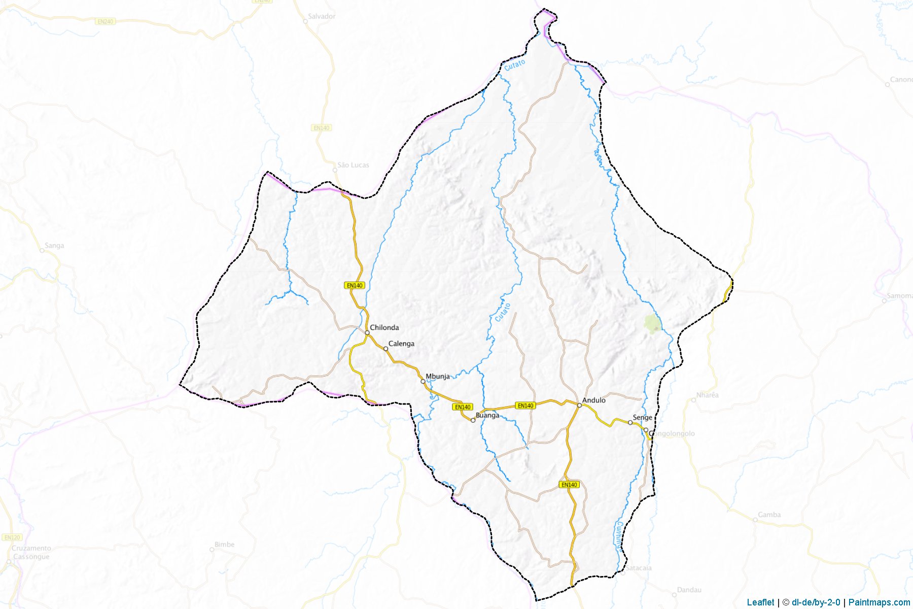 Muestras de recorte de mapas Andulo (Bié)-1