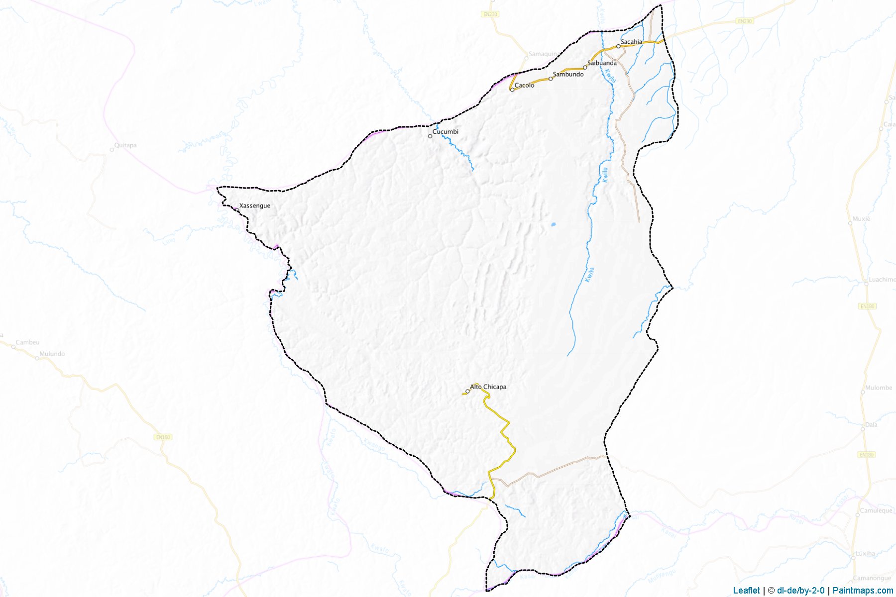 Cacolo (Lunda Sul) Map Cropping Samples-1