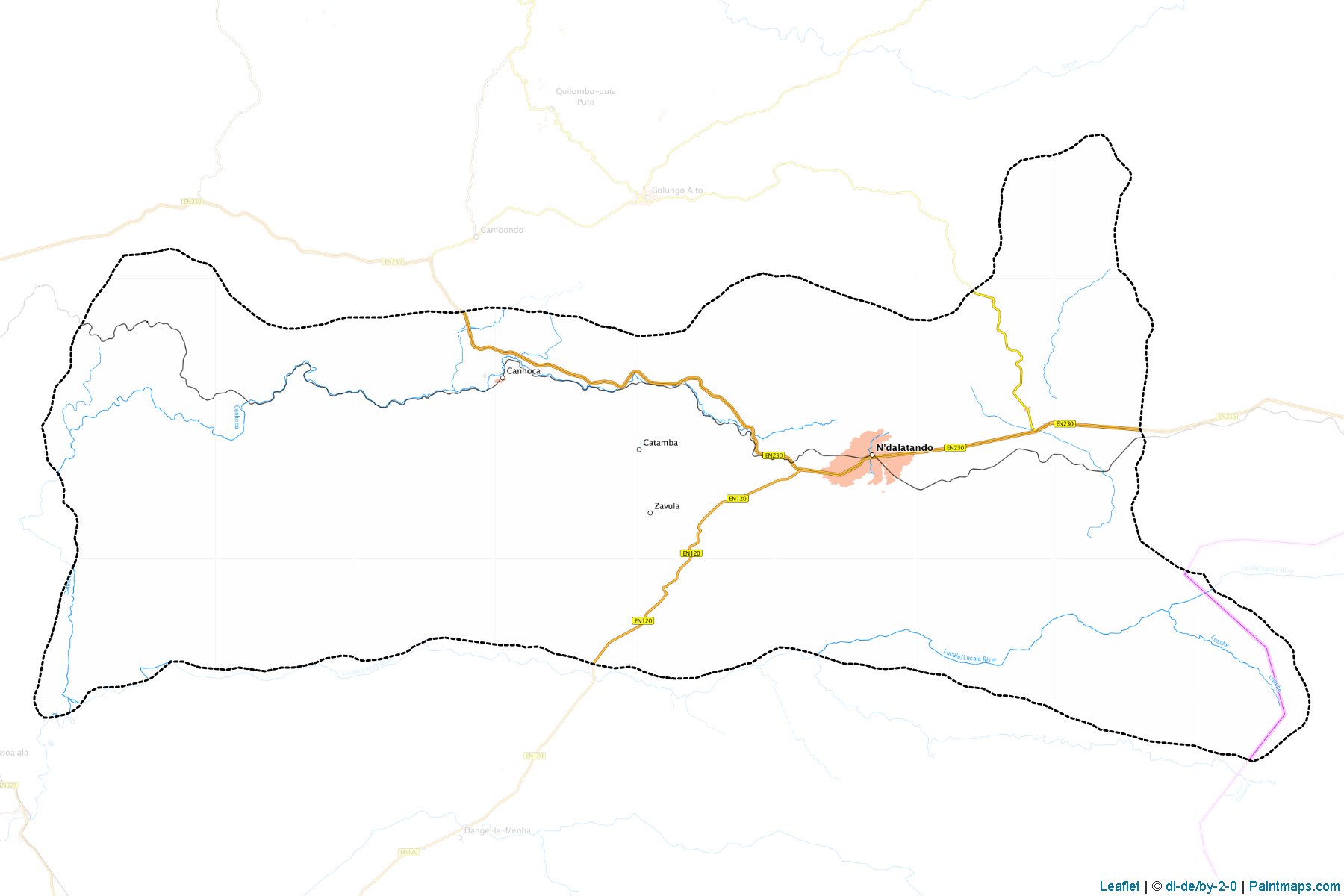 Muestras de recorte de mapas Kazengo (Cuanza Norte)-1