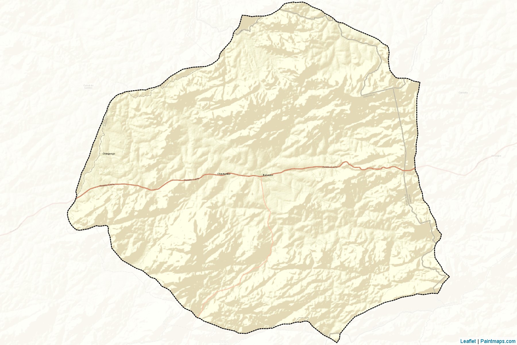 Muestras de recorte de mapas Balombo (Benguela)-2