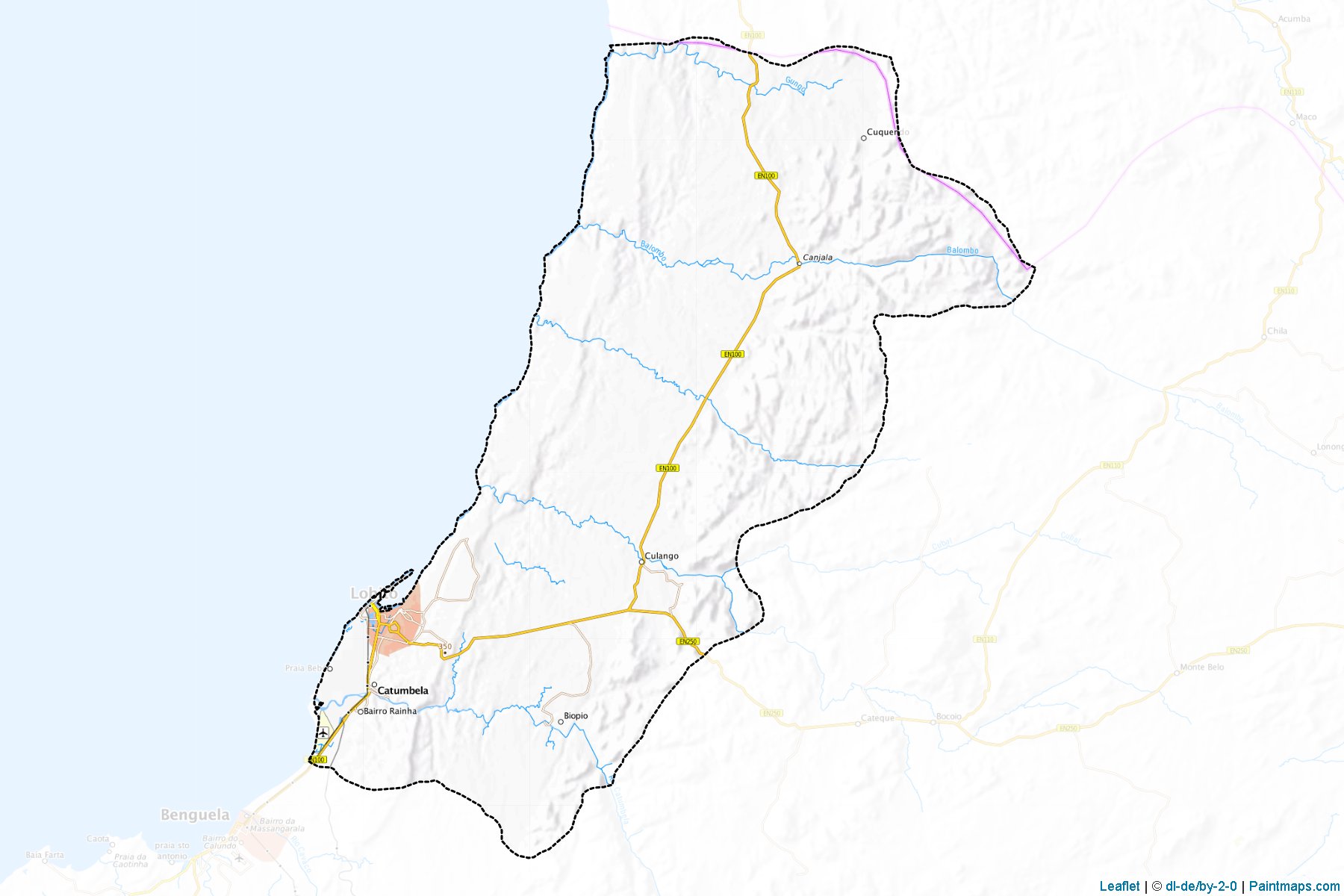 Muestras de recorte de mapas Lobito (Benguela)-1