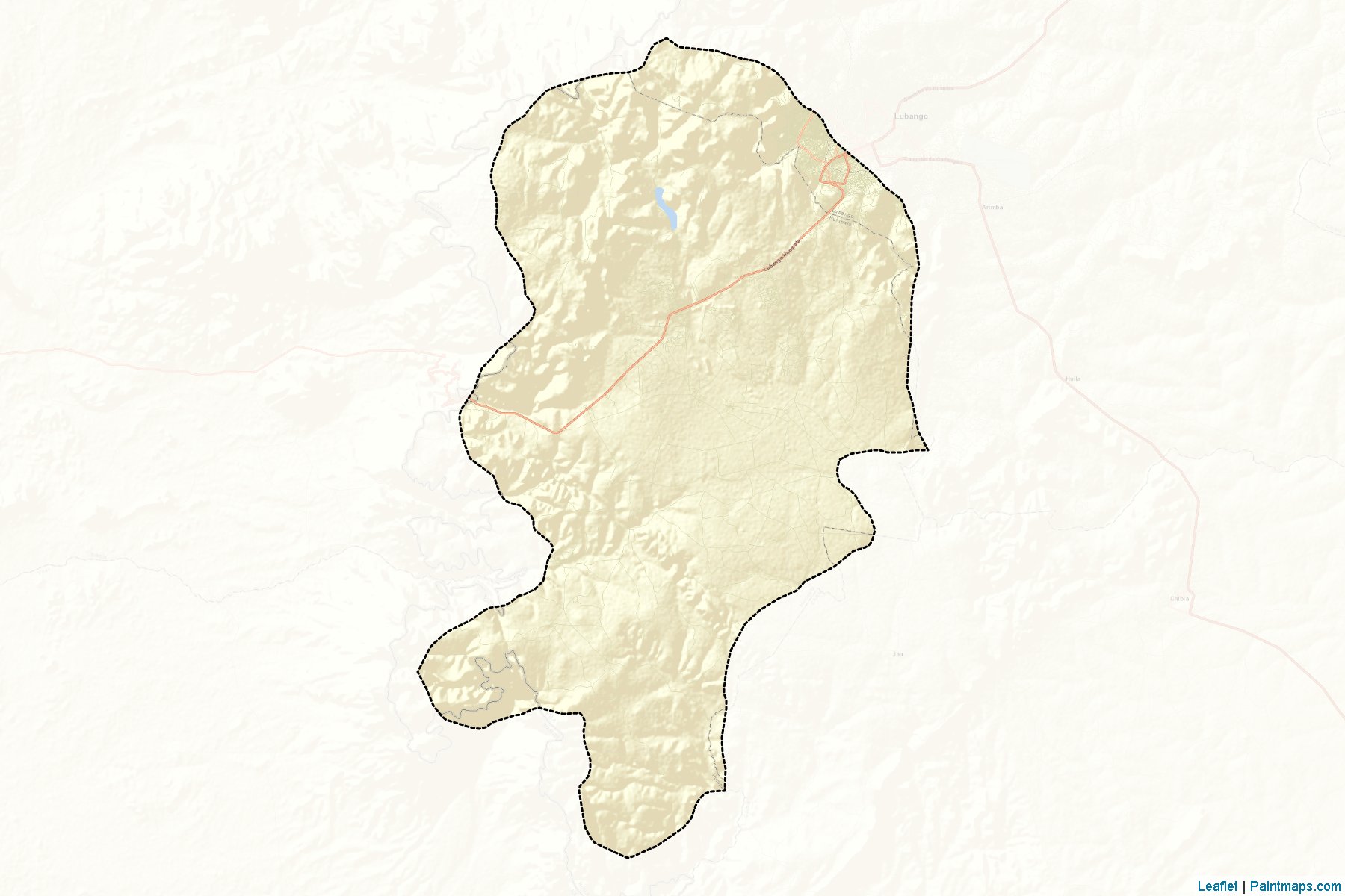 Muestras de recorte de mapas Humpata (Huíla)-2