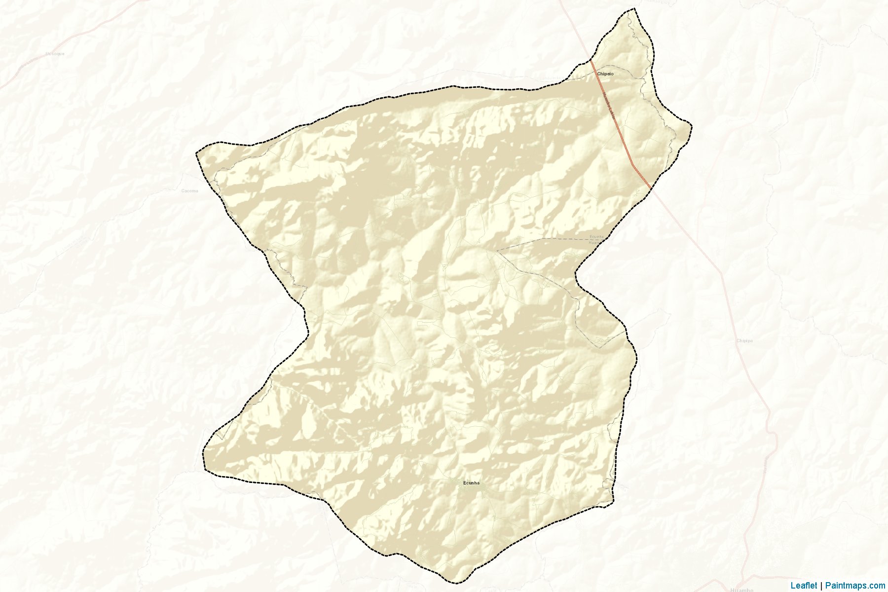 Muestras de recorte de mapas Ekunha (Huambo)-2