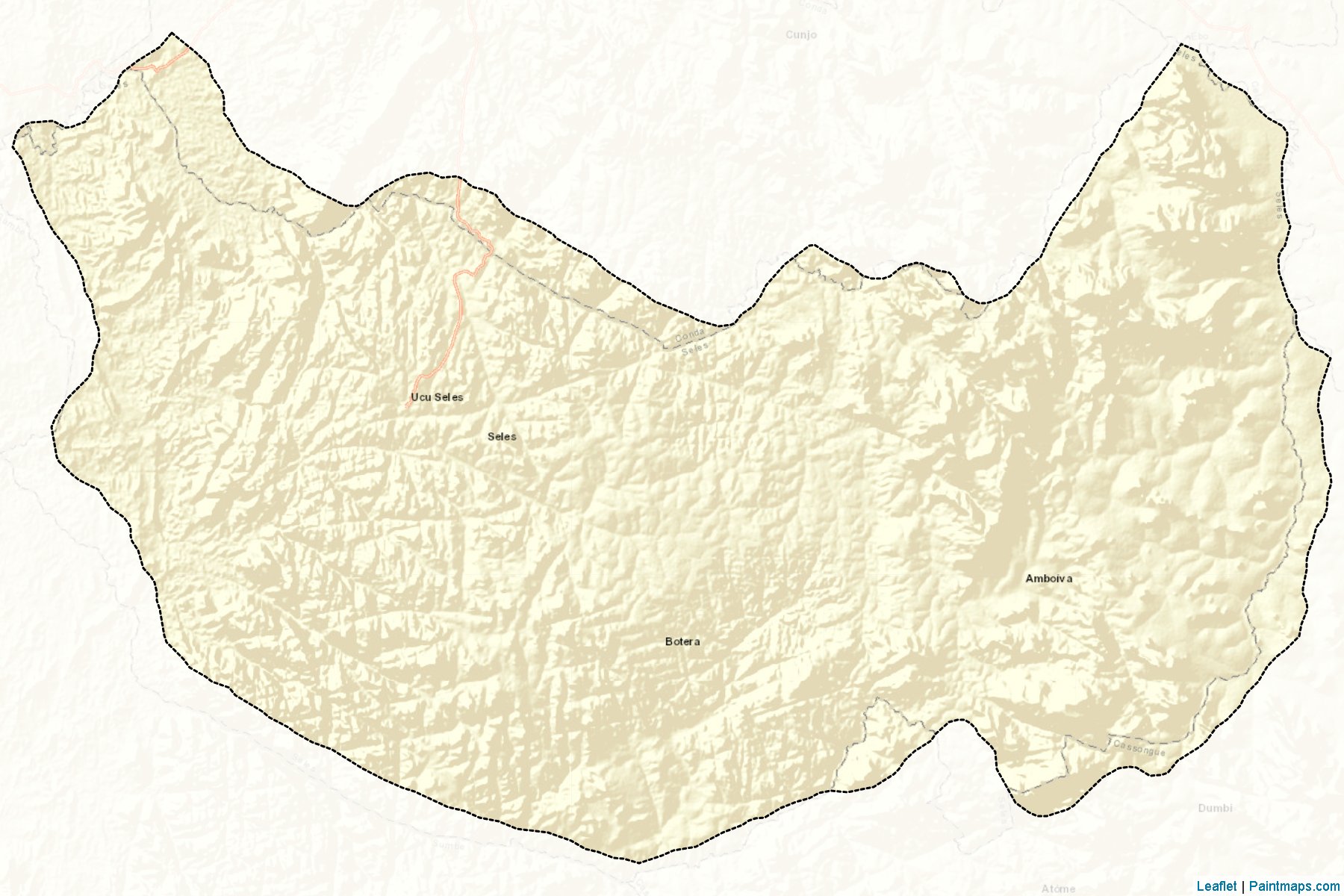 Seles (Cuanza Sul Bölgesi) Haritası Örnekleri-2