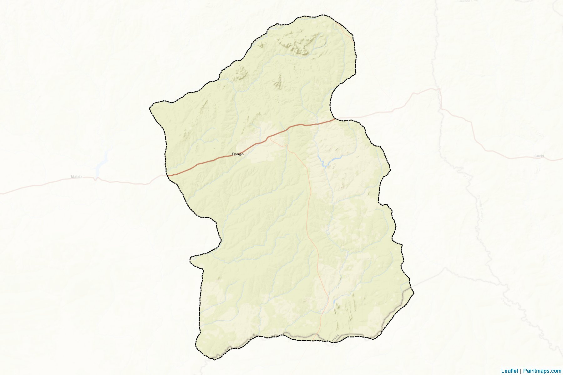 Muestras de recorte de mapas Jamba (Huíla)-2