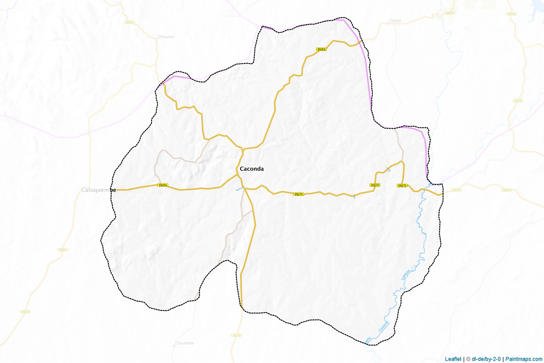 Caconda (Huíla Province) Map Cropping Samples-1