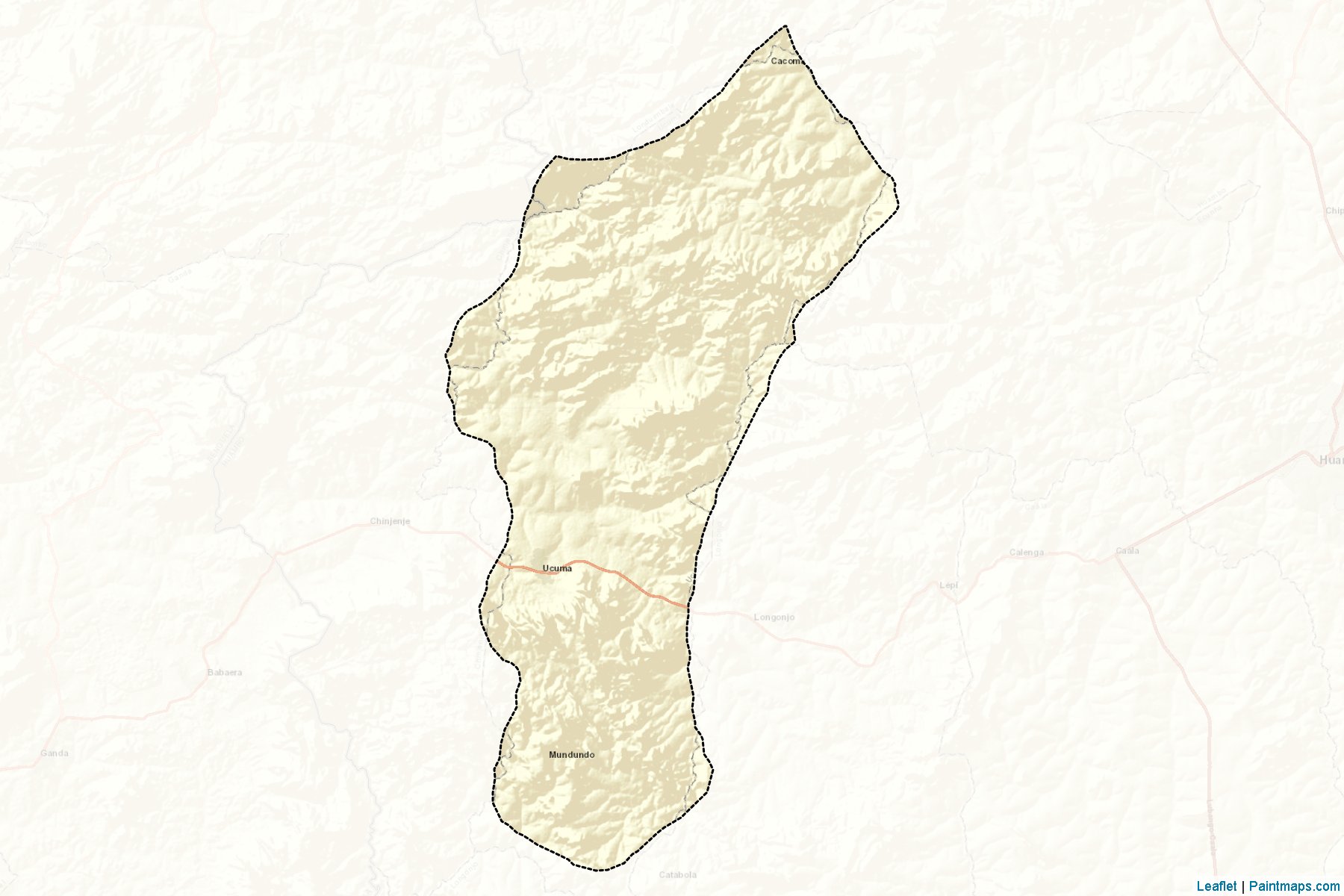 Muestras de recorte de mapas Ukuma (Huambo)-2