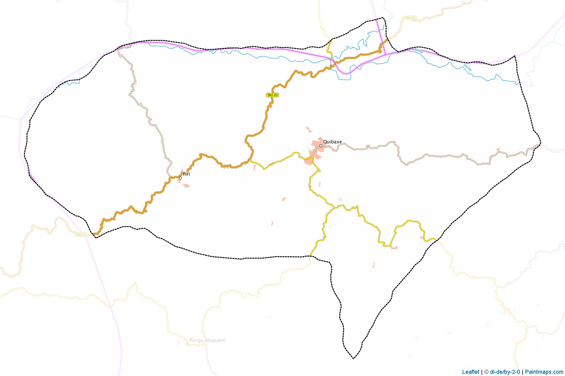 Dembos (Cuanza Norte Bölgesi) Haritası Örnekleri-1